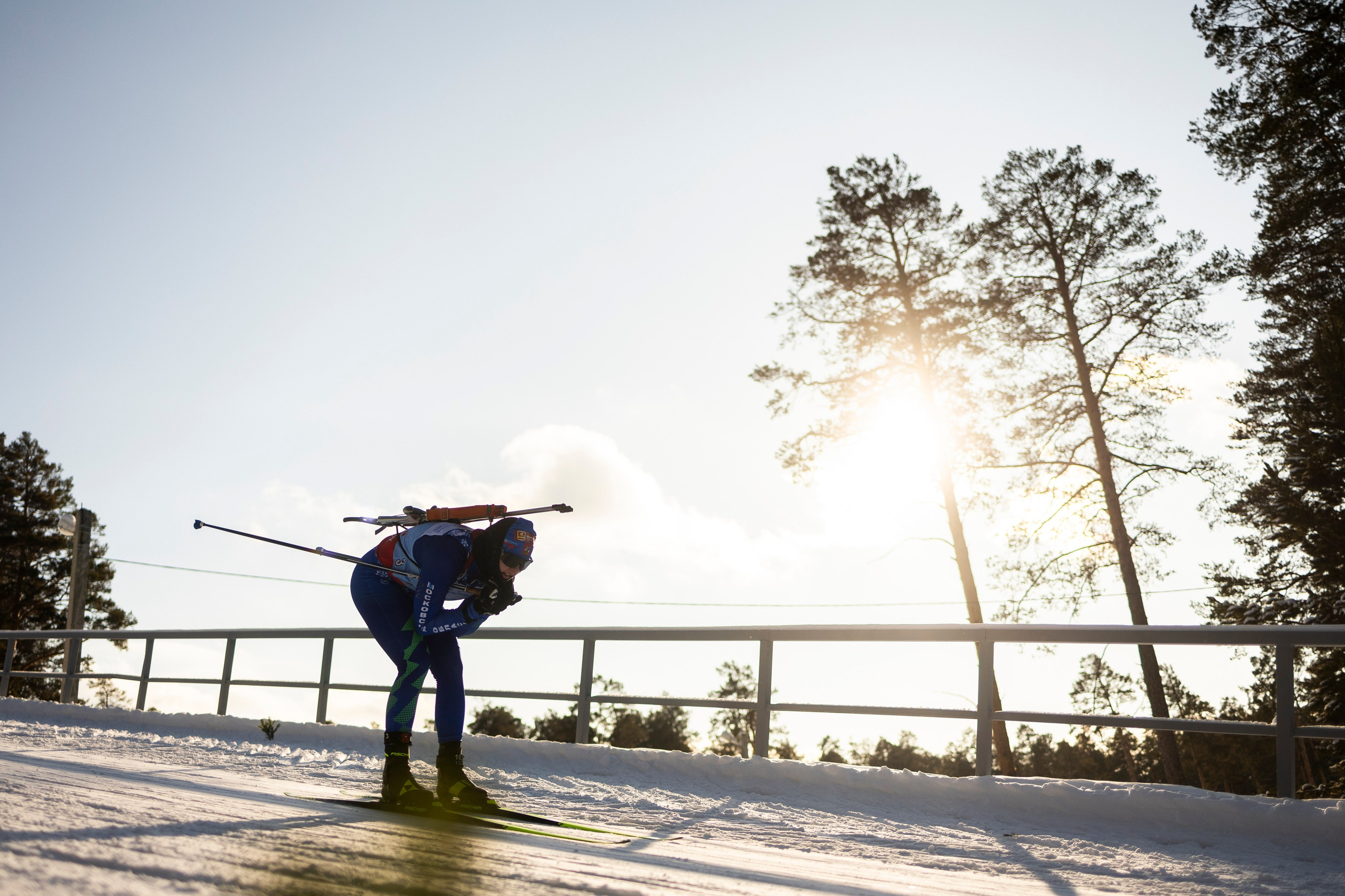 Всероссийская спартакиада по биатлону. Спринт. Женщины. Спортивный репортажный фотограф Казань Нафис Сиразетдинов
