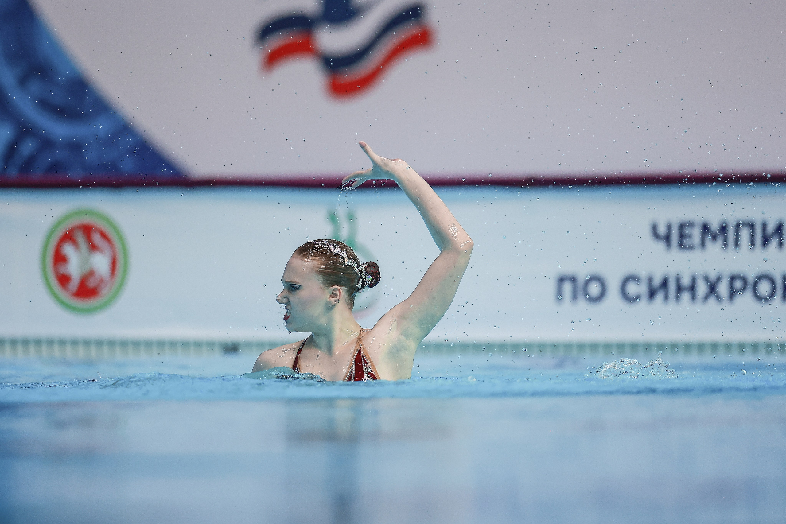Чемпионат России по синхронному плаванию. Спортивный репортажный фотограф Казань Нафис Сиразетдинов