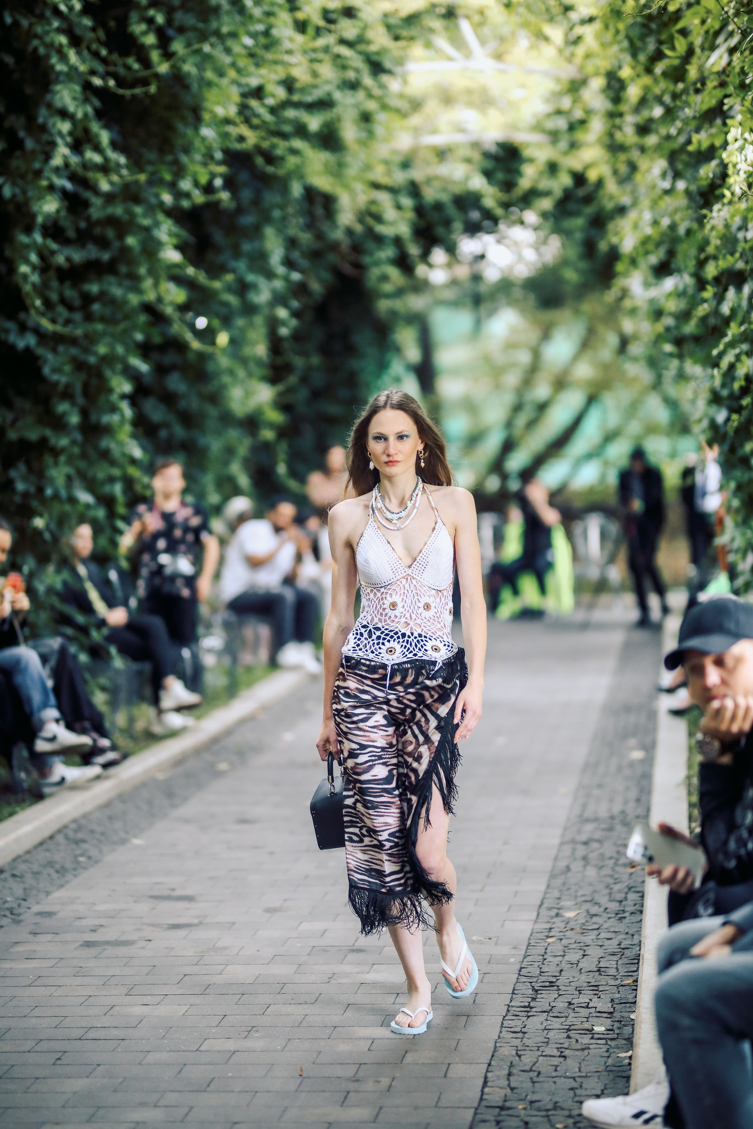 Зелёный подиум. Фотограф Анастасия Залевская