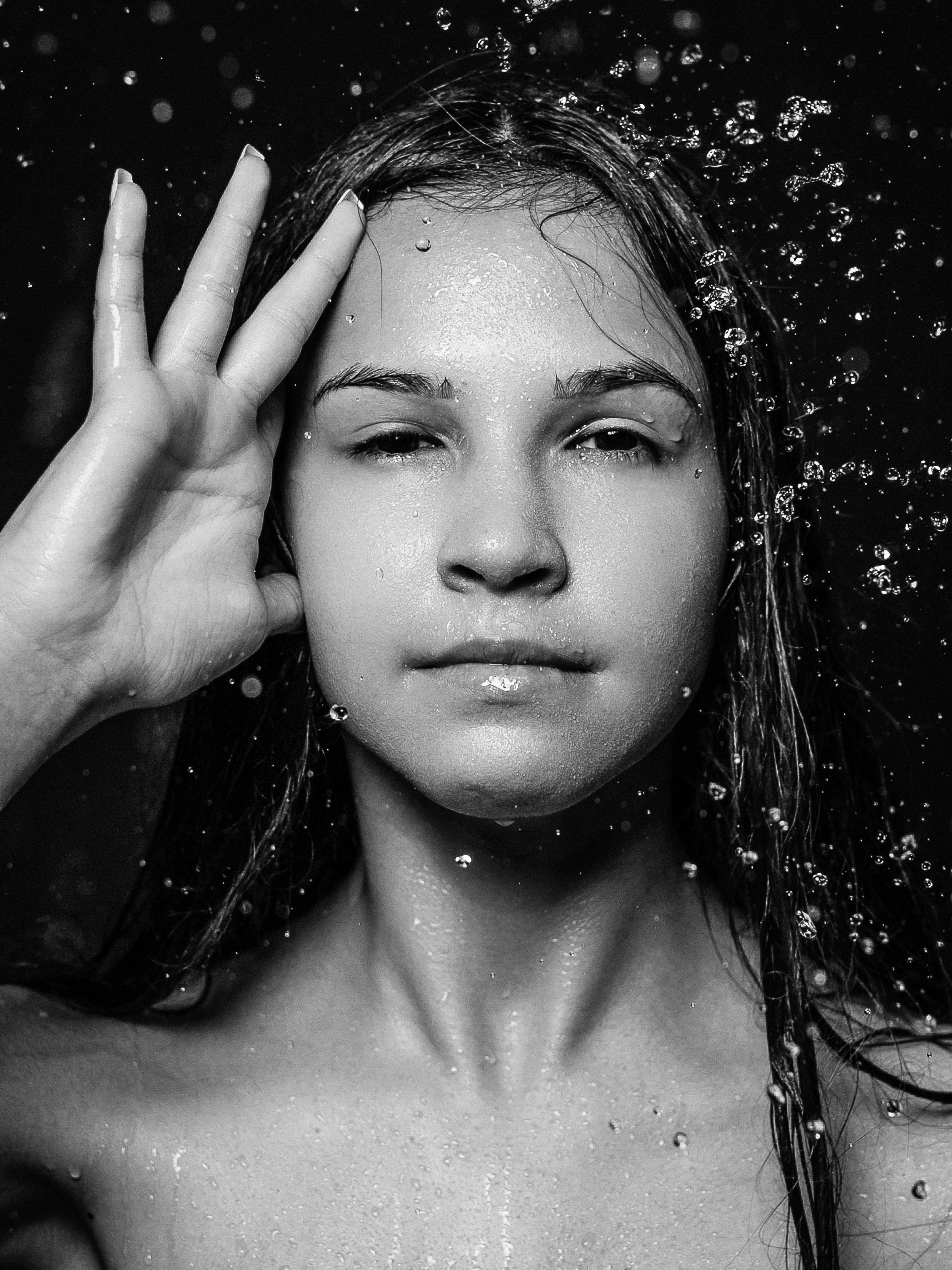 Портреты с водой. Фотограф Юлия Мальцева