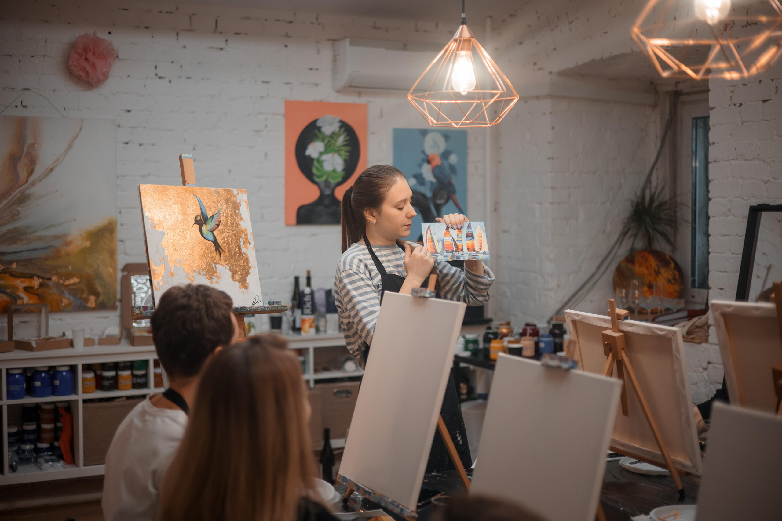 День рождения в Арт-студии. Свадебный и репортажный фотограф (Москва, Королев и другие)