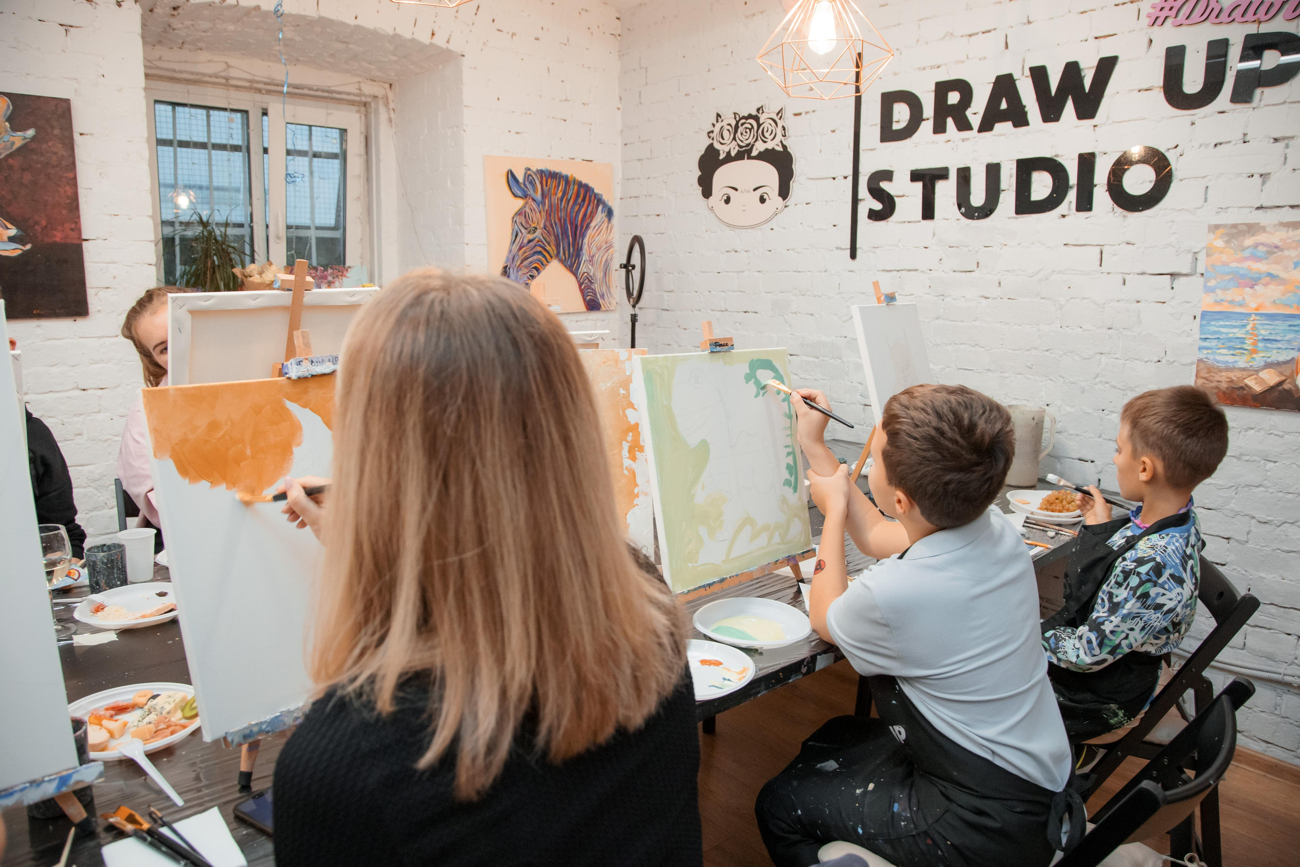 День рождения в Арт-студии. Свадебный и репортажный фотограф (Москва, Королев и другие)