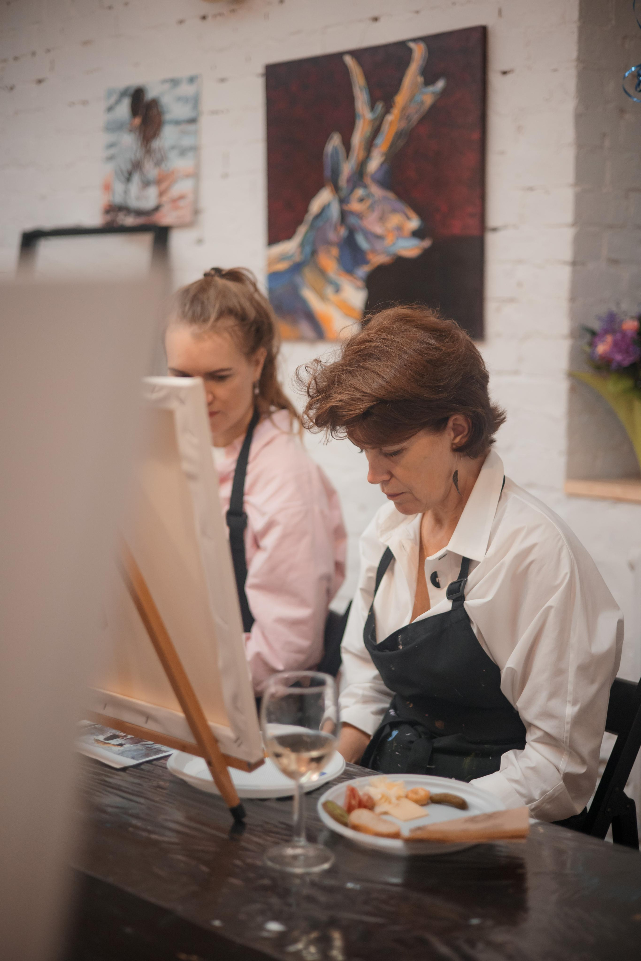 День рождения в Арт-студии. Свадебный и репортажный фотограф (Москва, Королев и другие)