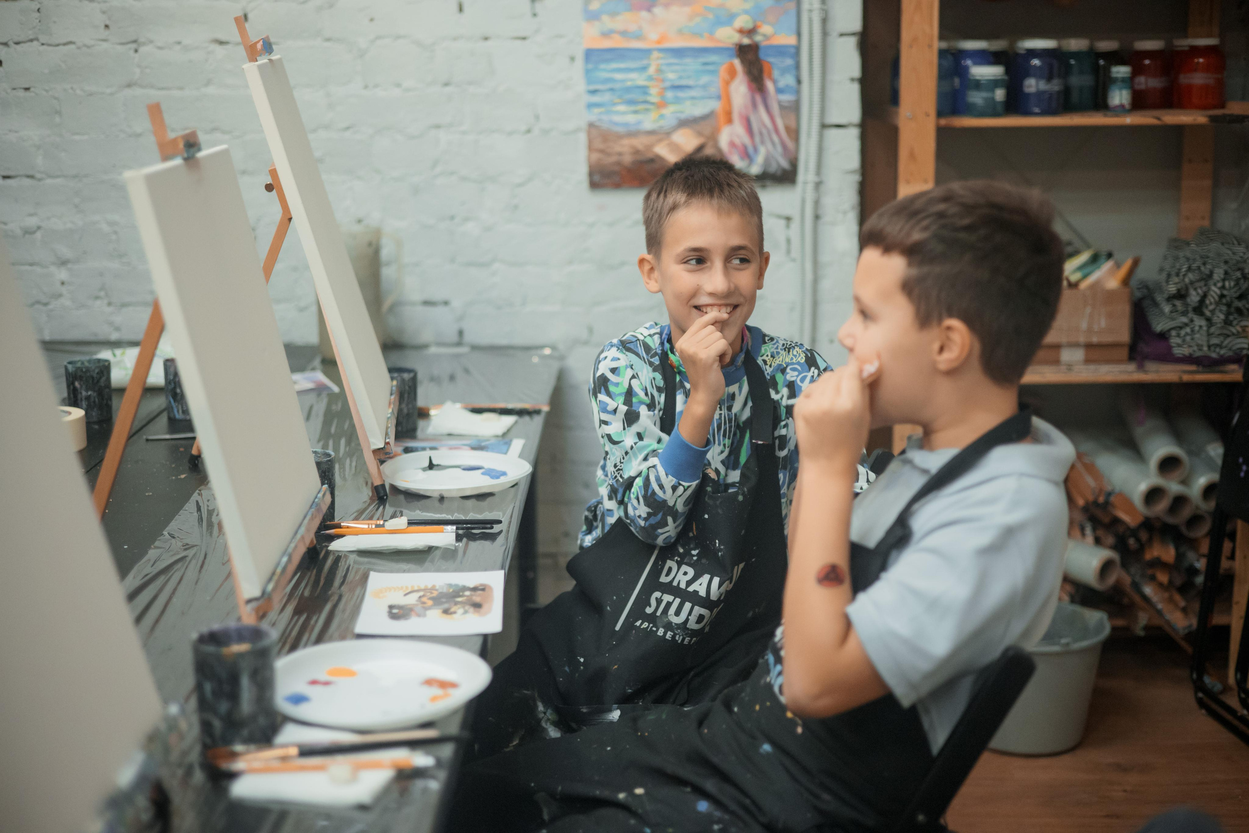 День рождения в Арт-студии. Свадебный и репортажный фотограф (Москва, Королев и другие)