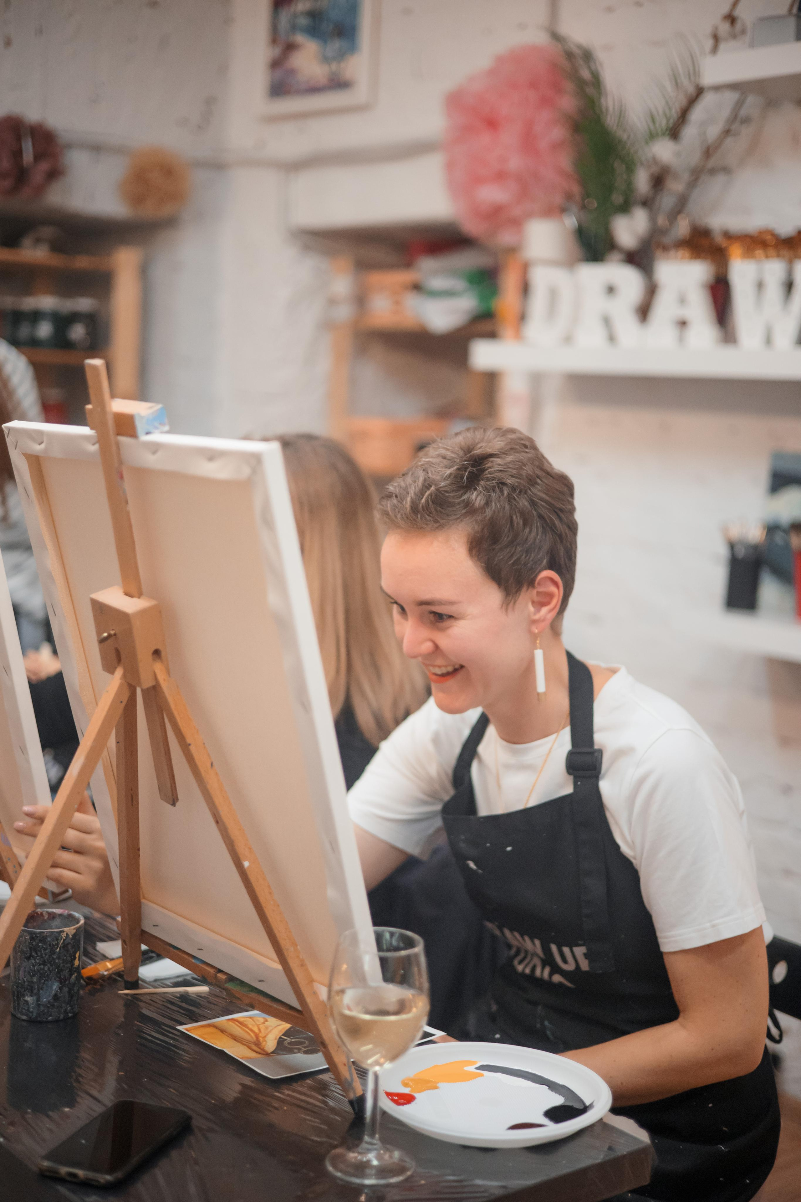 День рождения в Арт-студии. Свадебный и репортажный фотограф (Москва, Королев и другие)