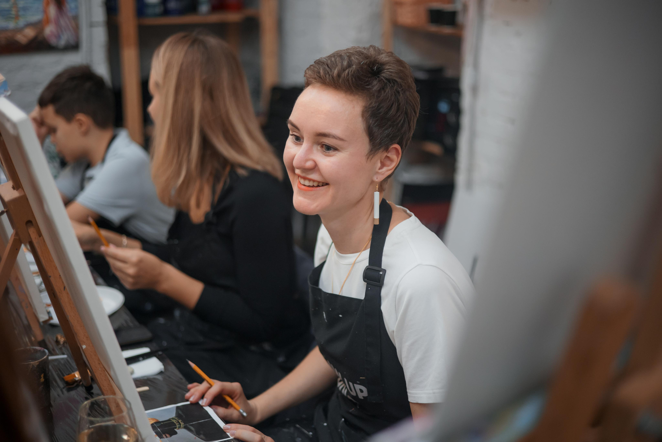 День рождения в Арт-студии. Свадебный и репортажный фотограф (Москва, Королев и другие)