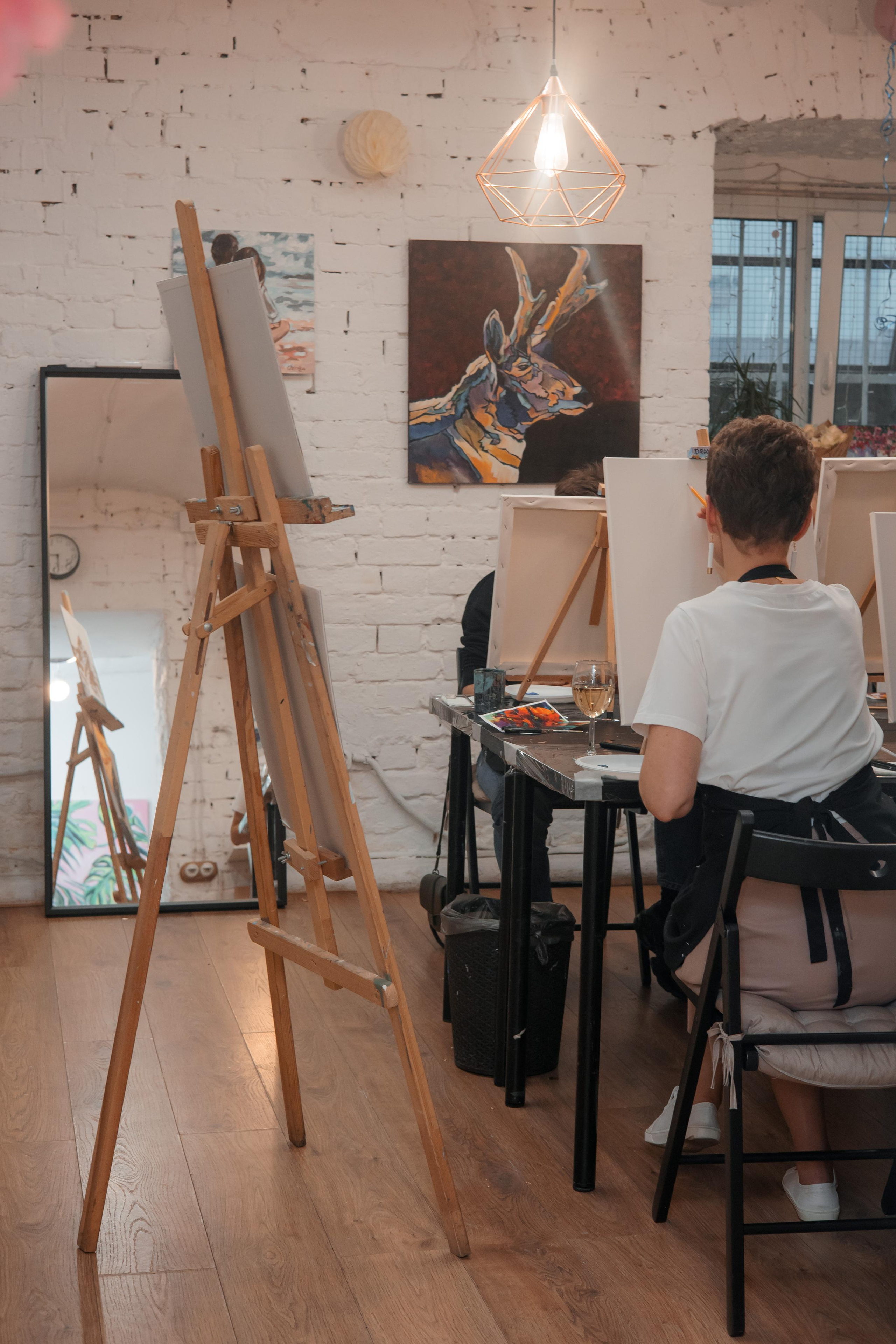 День рождения в Арт-студии. Свадебный и репортажный фотограф (Москва, Королев и другие)