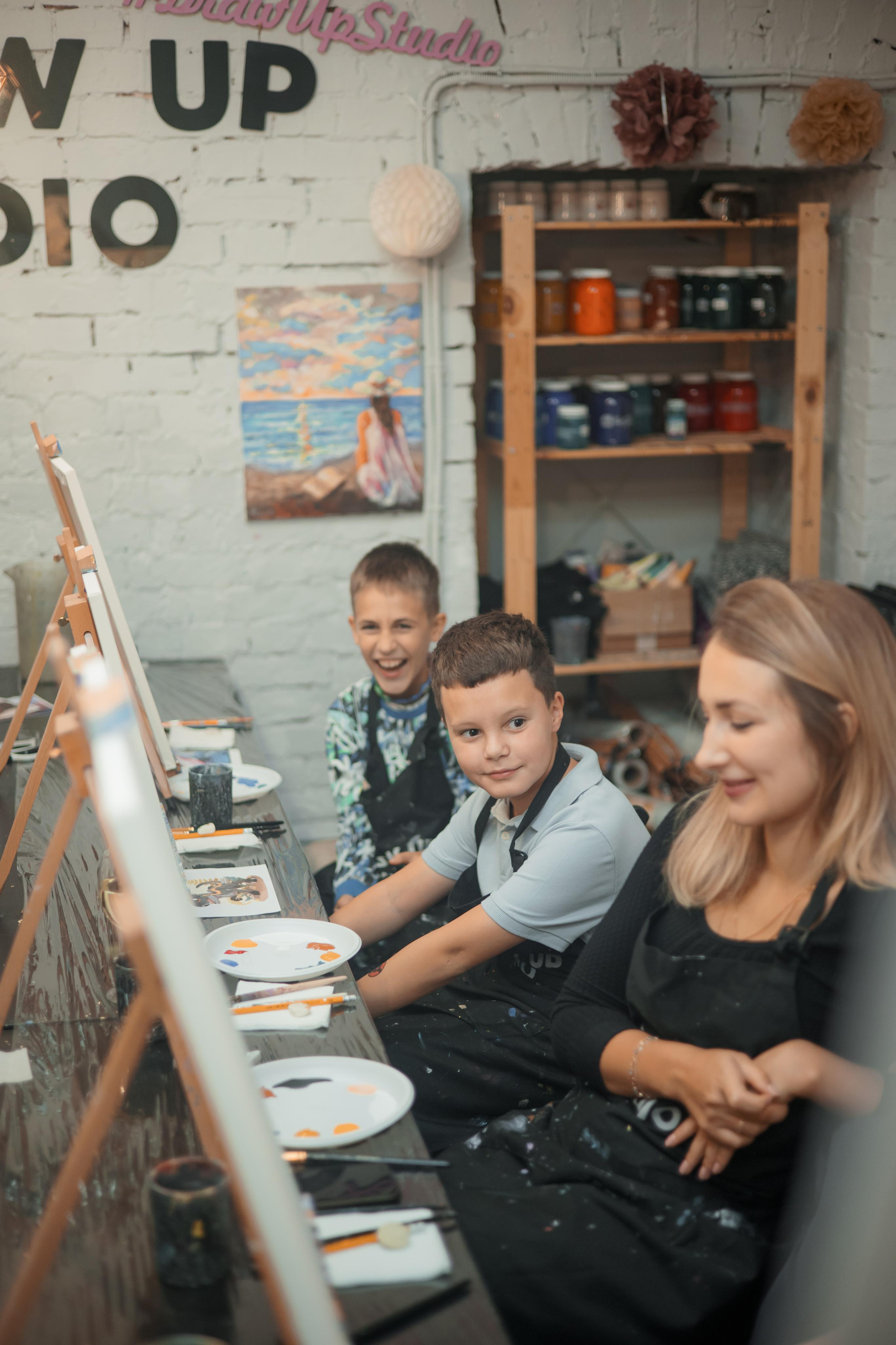День рождения в Арт-студии. Свадебный и репортажный фотограф (Москва, Королев и другие)