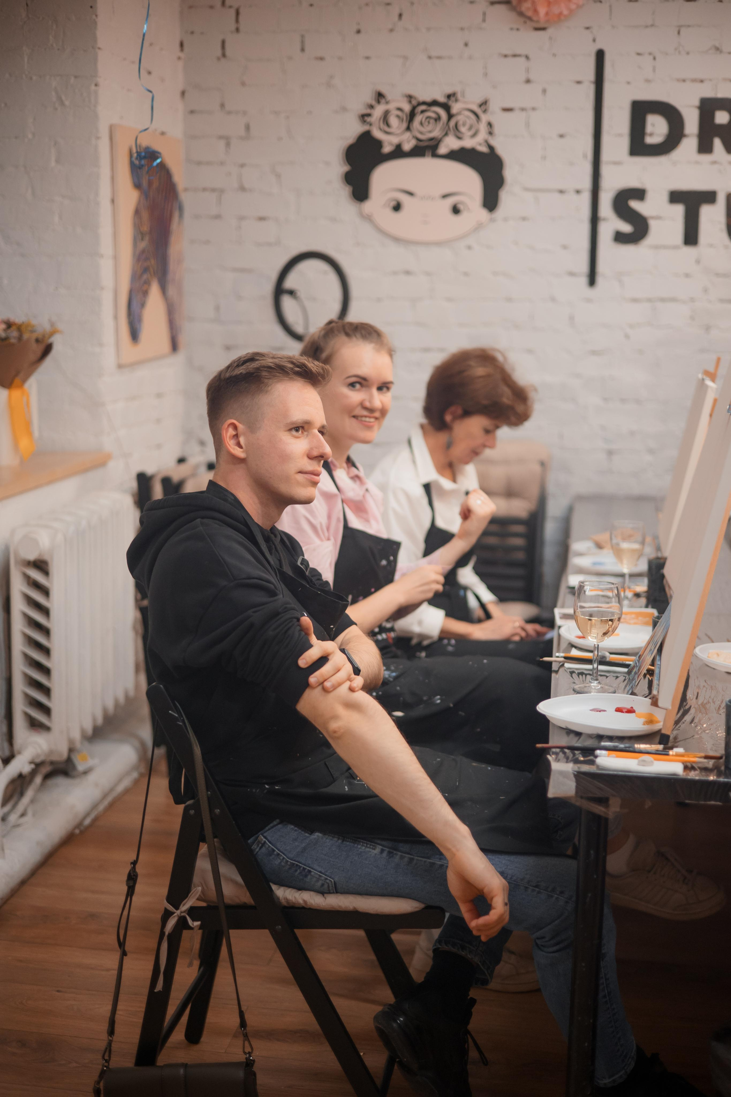 День рождения в Арт-студии. Свадебный и репортажный фотограф (Москва, Королев и другие)