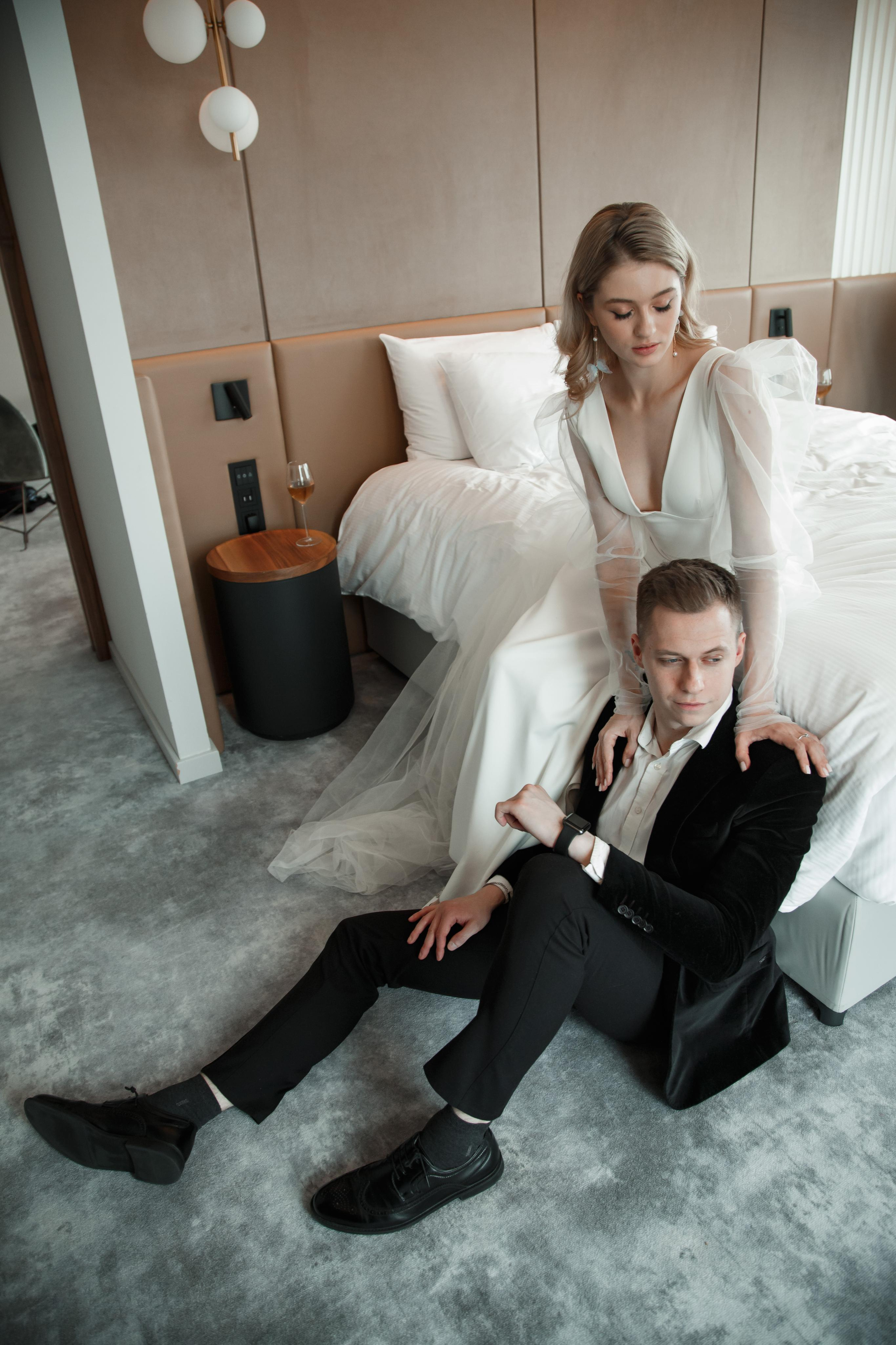 Свадебная фотосессия в отеле Movenpick. Свадебный и репортажный фотограф (Москва, Королев и другие)