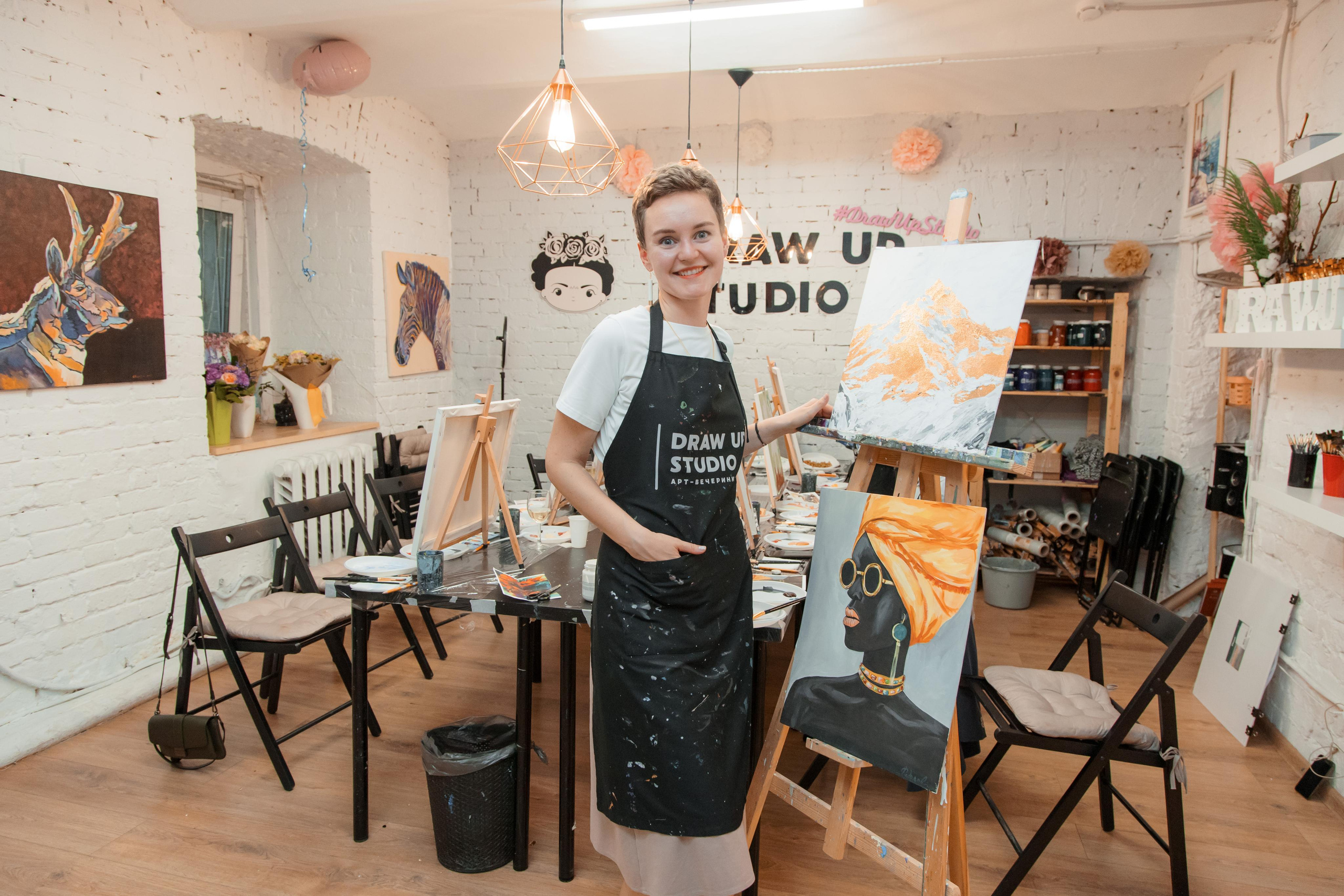 День рождения в Арт-студии. Свадебный и репортажный фотограф (Москва, Королев и другие)