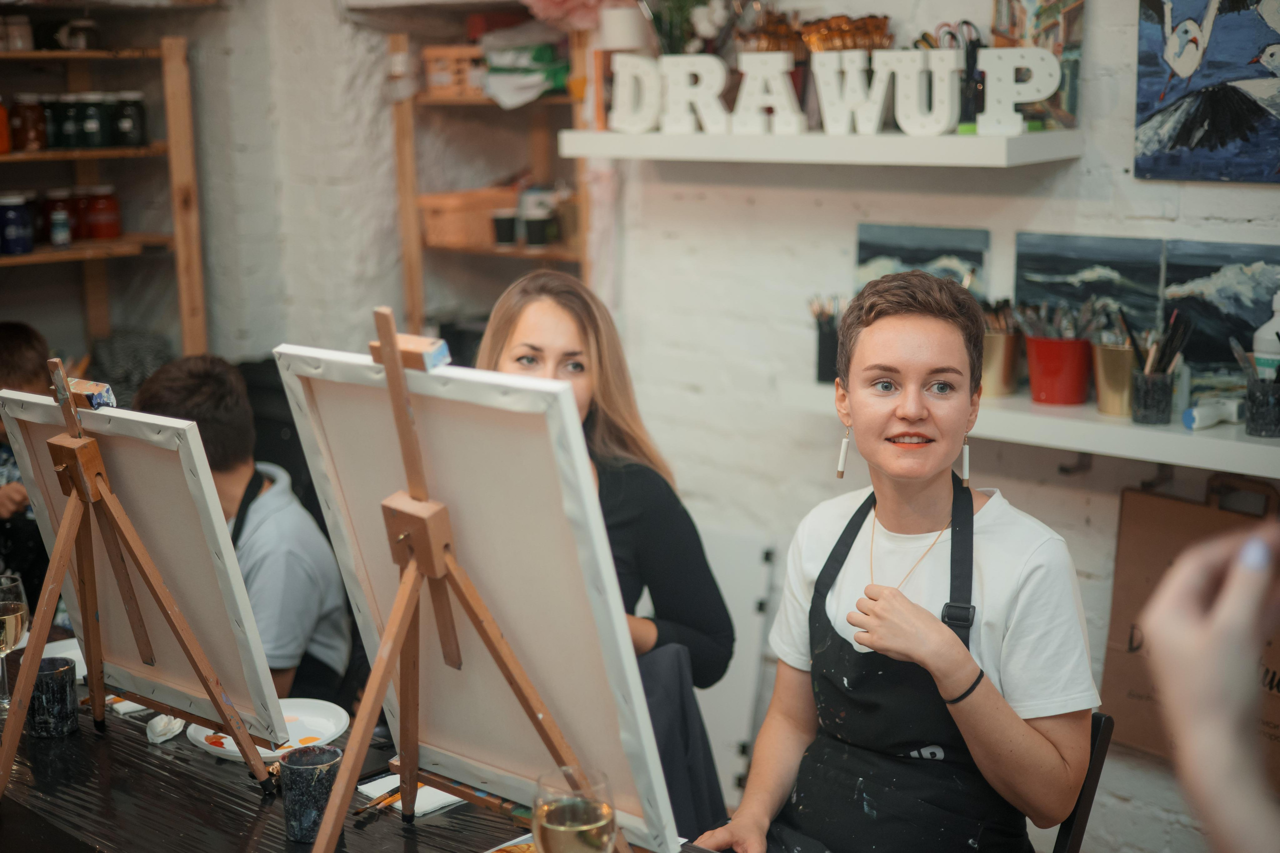 День рождения в Арт-студии. Свадебный и репортажный фотограф (Москва, Королев и другие)