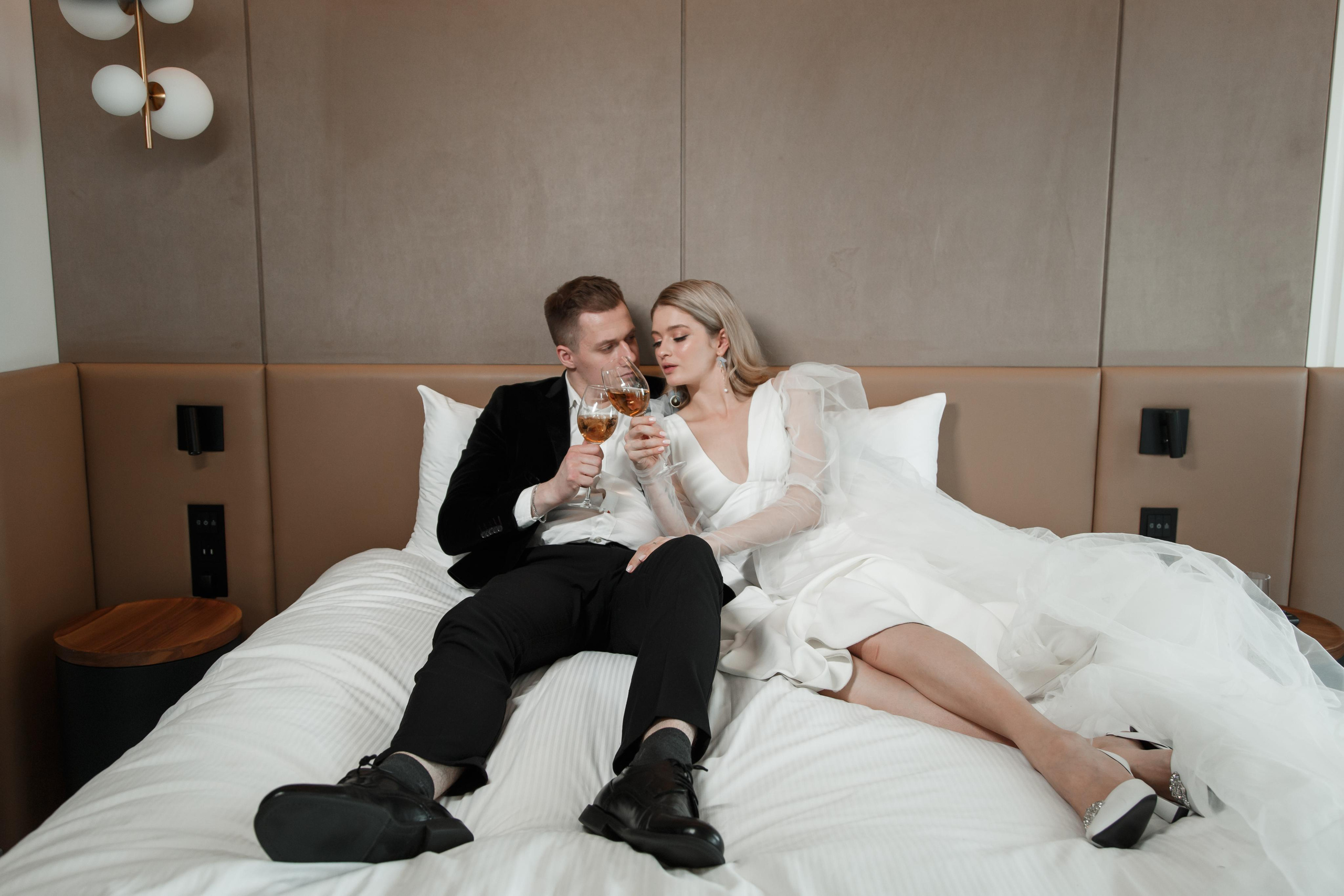 Свадебная фотосессия в отеле Movenpick. Свадебный и репортажный фотограф (Москва, Королев и другие)