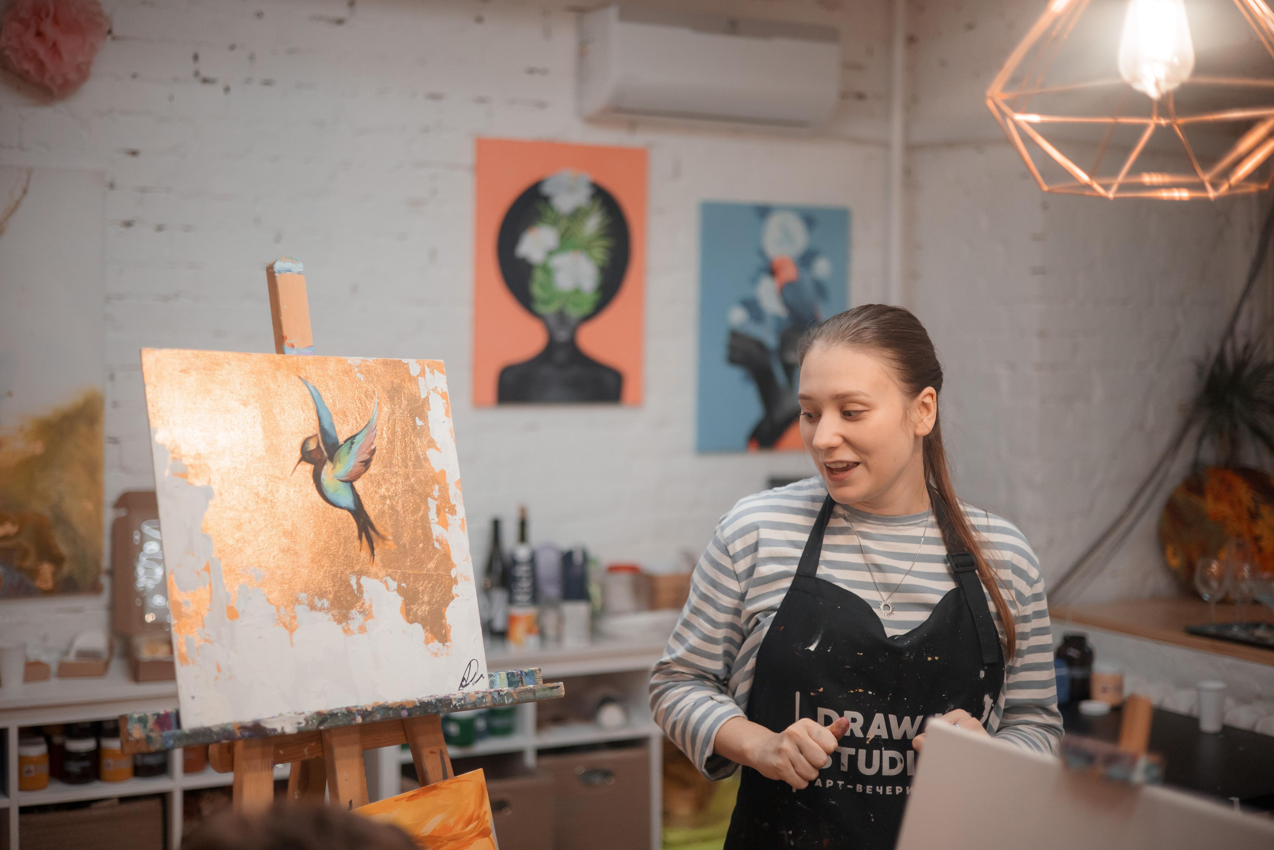 День рождения в Арт-студии. Свадебный и репортажный фотограф (Москва, Королев и другие)