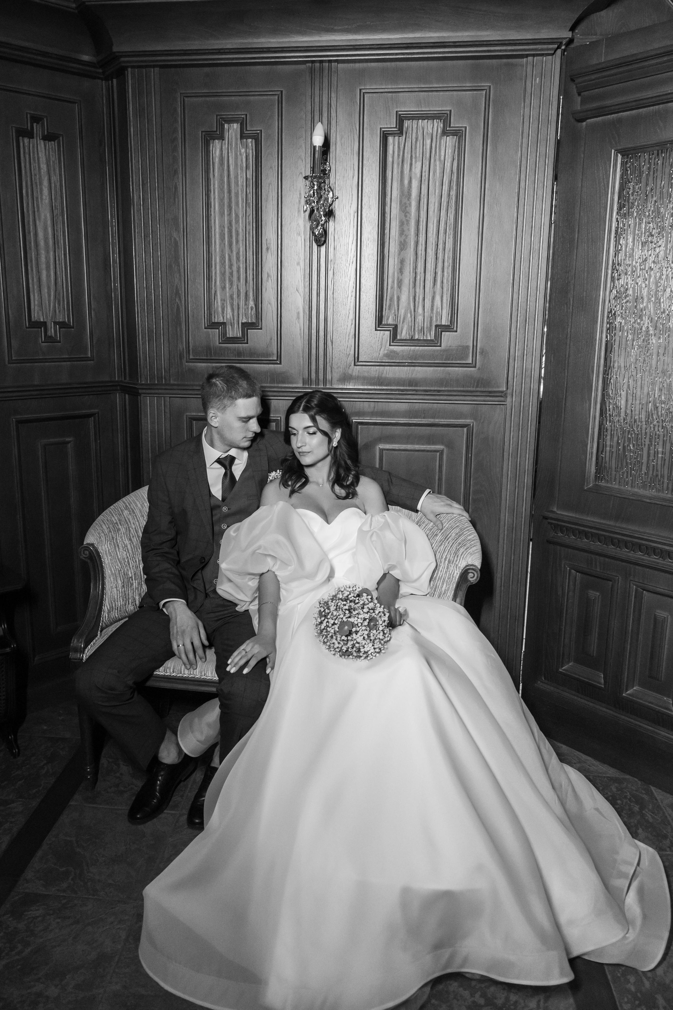 Яна и Дмитрий, Дворянское гнездо, ЗАГС г. Королев. Свадебный и репортажный фотограф (Москва, Королев и другие)