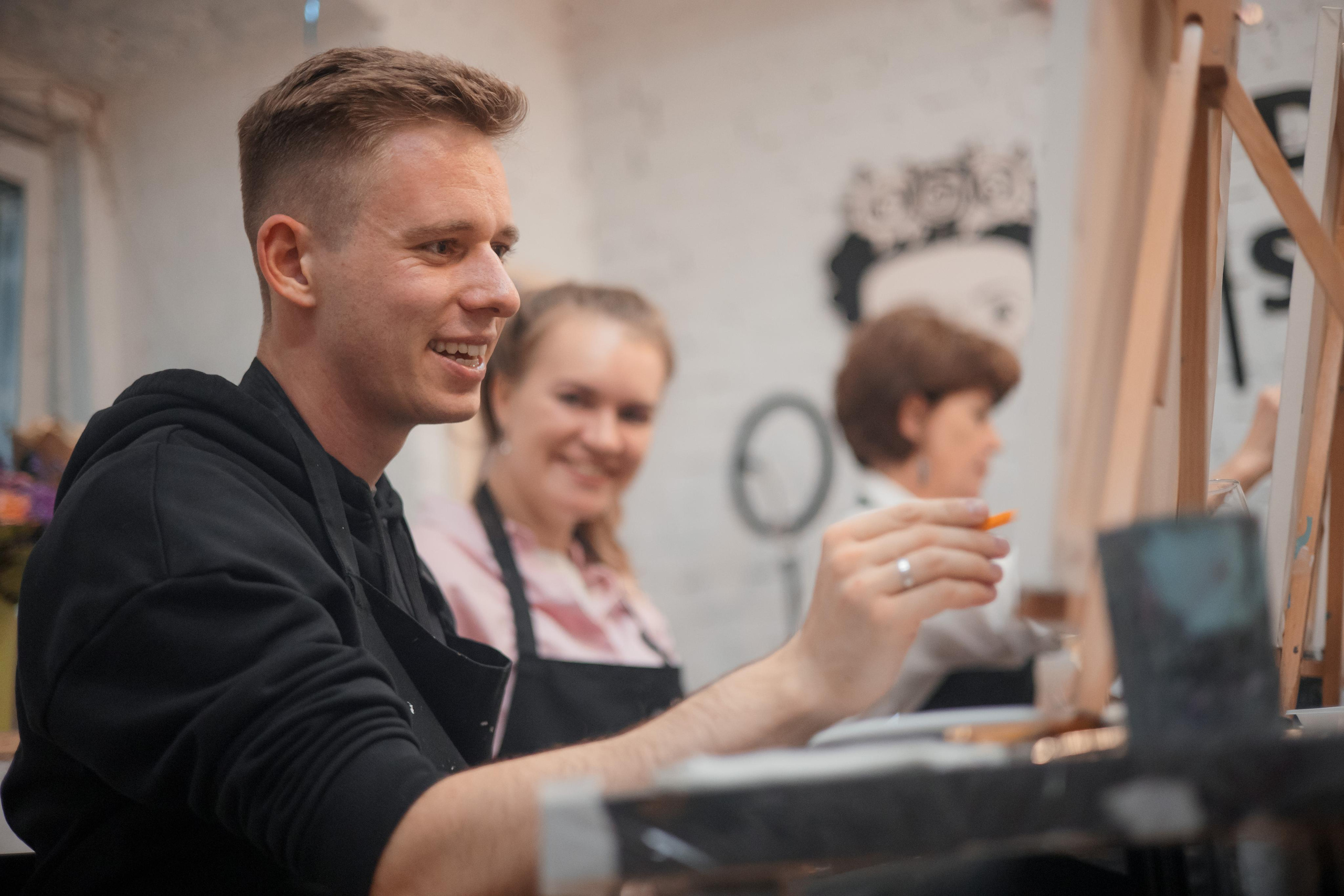 День рождения в Арт-студии. Свадебный и репортажный фотограф (Москва, Королев и другие)