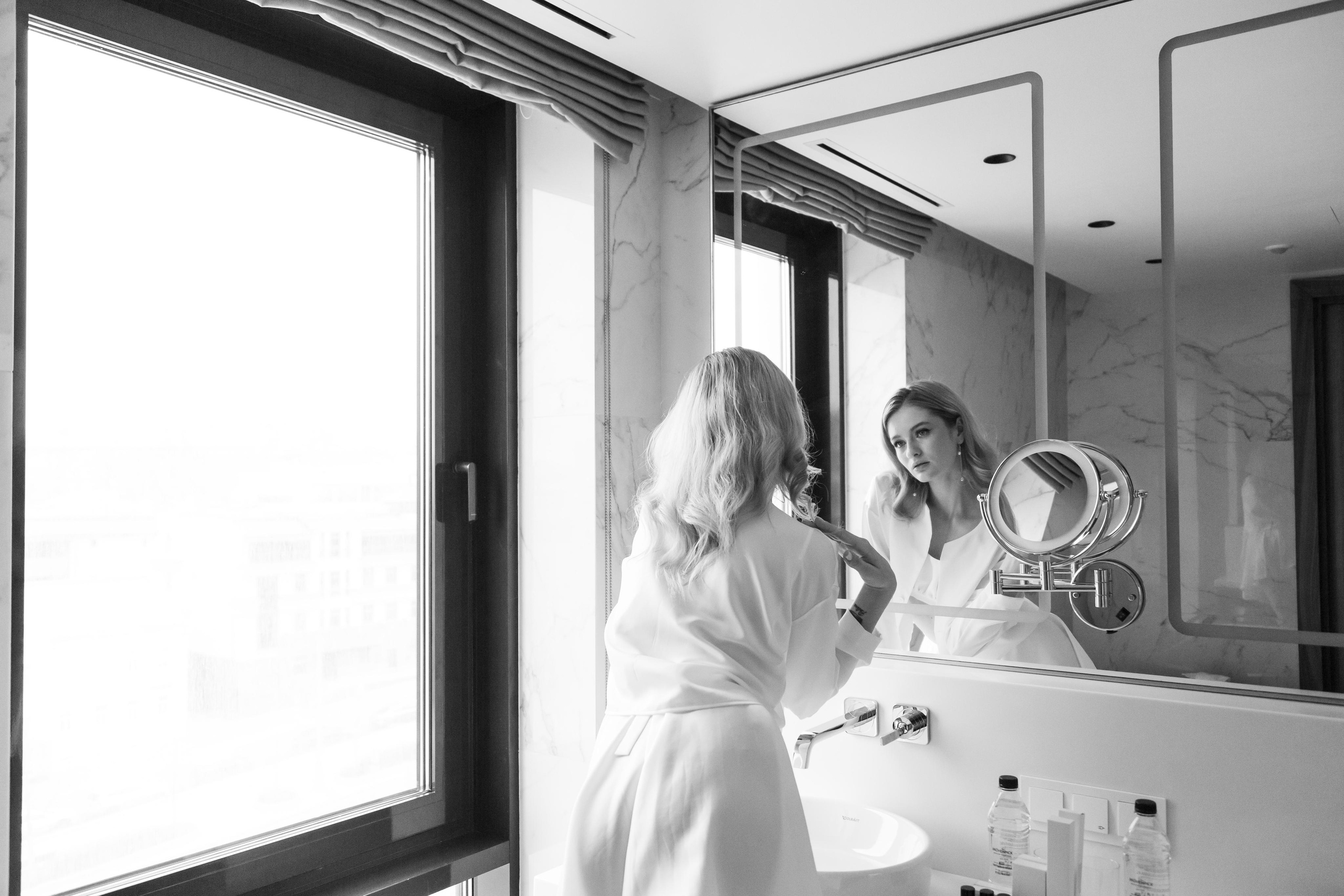 Свадебная фотосессия в отеле Movenpick. Свадебный и репортажный фотограф (Москва, Королев и другие)