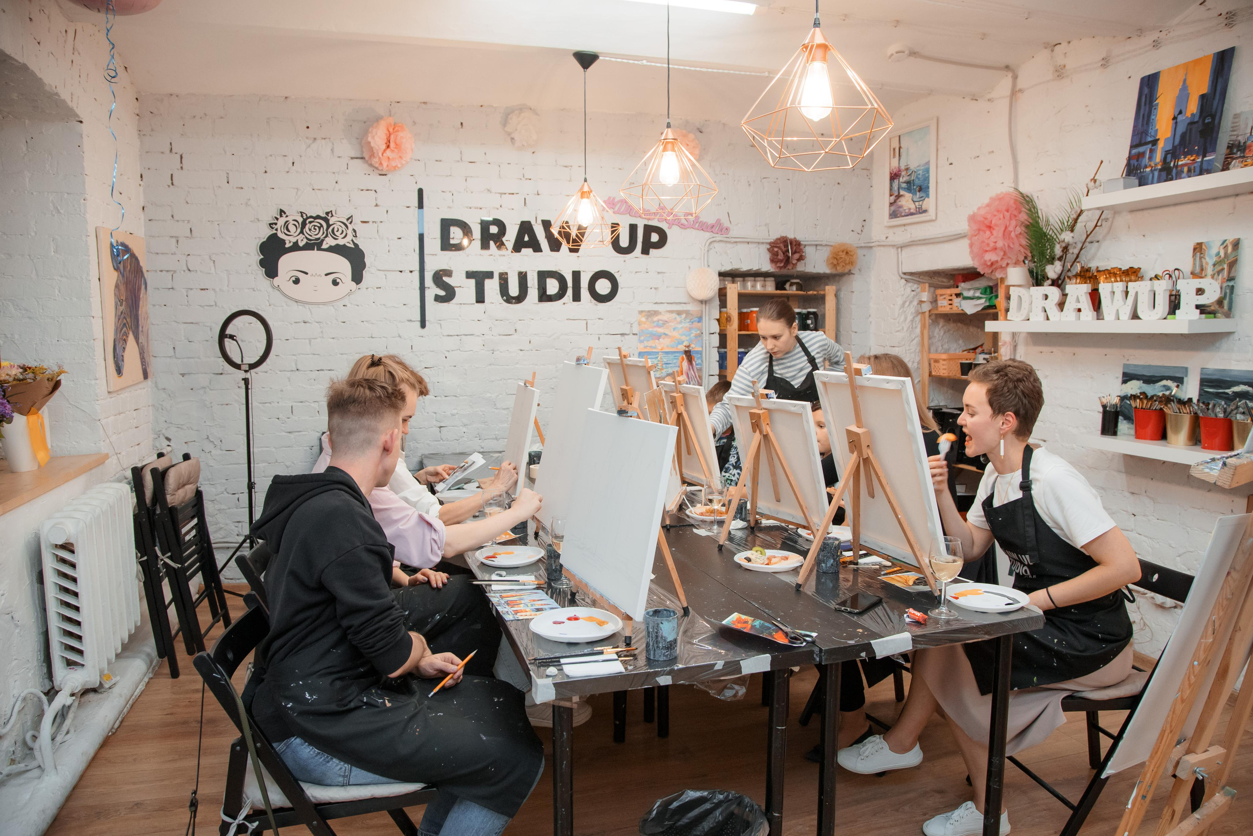 День рождения в Арт-студии. Свадебный и репортажный фотограф (Москва, Королев и другие)