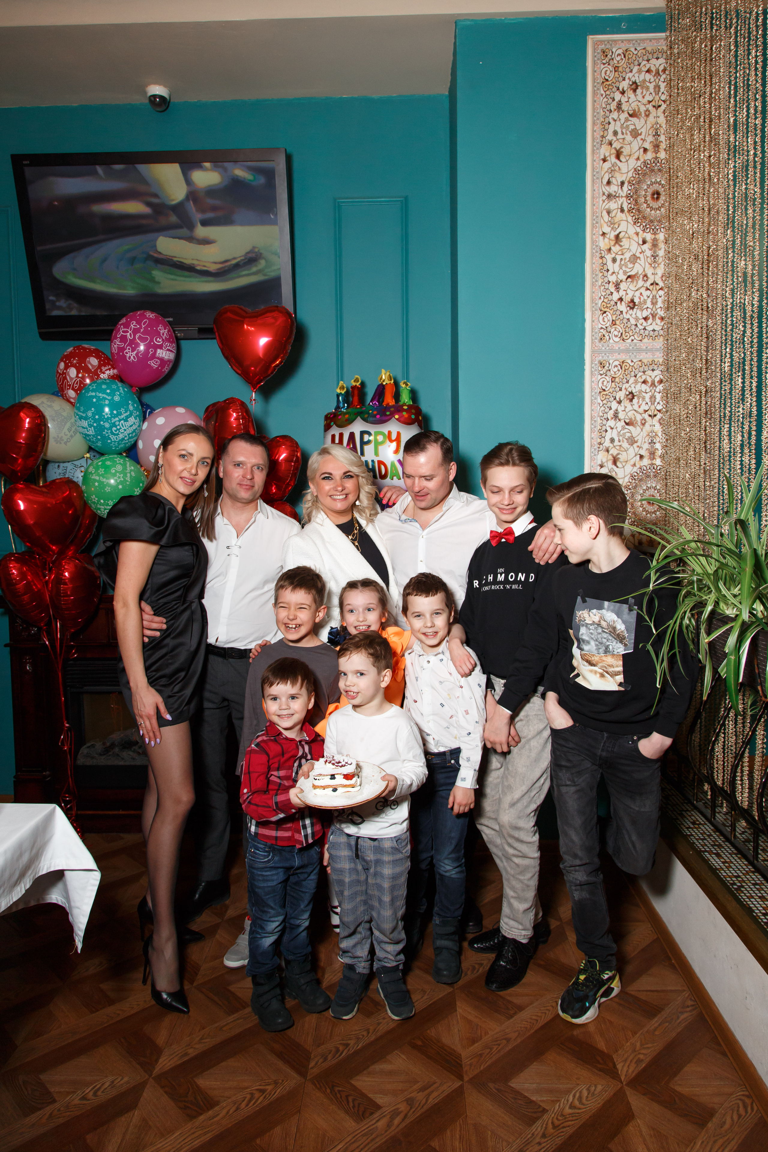 День рождения в ресторане «Дюшес». Свадебный и репортажный фотограф (Москва, Королев и другие)