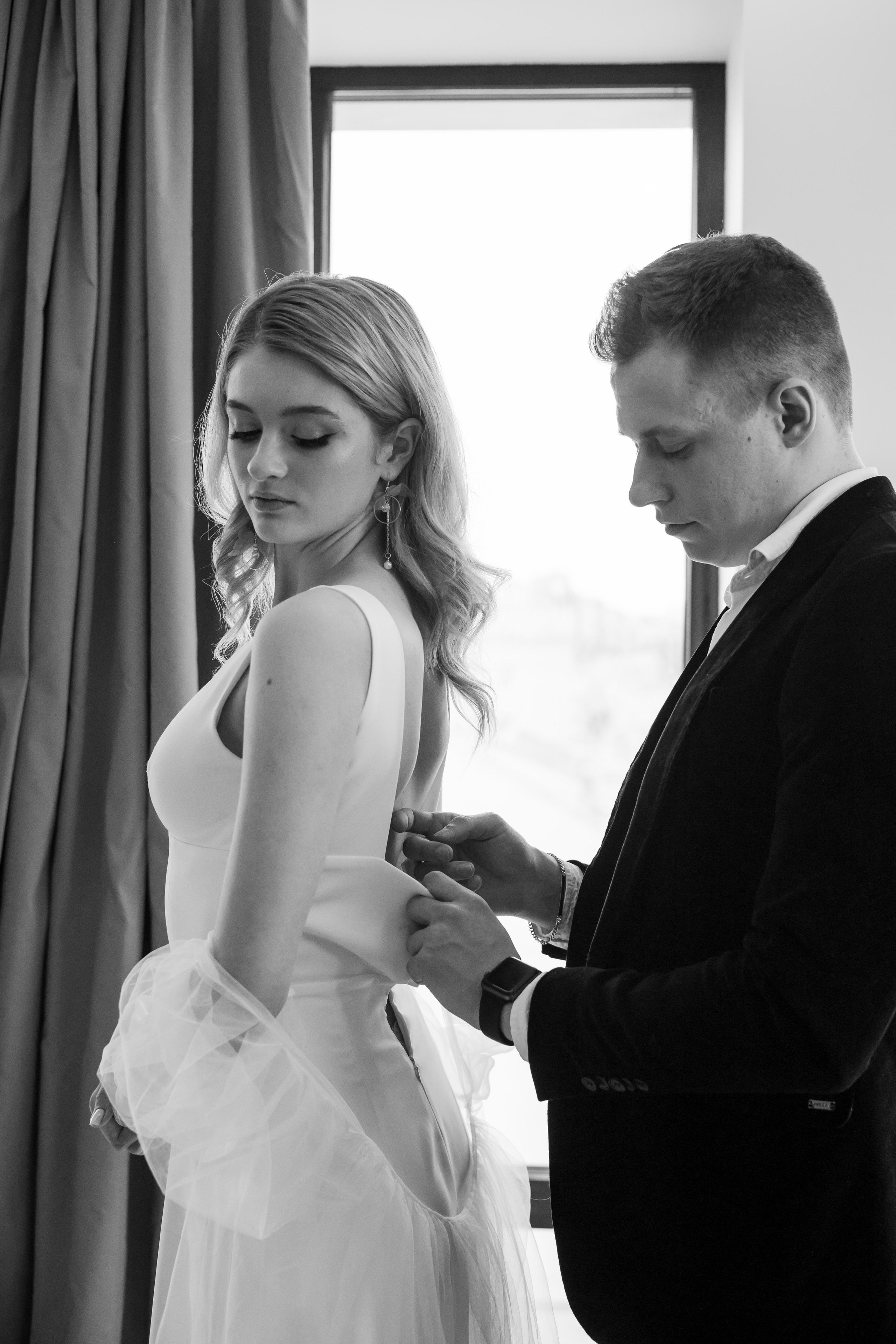 Свадебная фотосессия в отеле Movenpick. Свадебный и репортажный фотограф (Москва, Королев и другие)