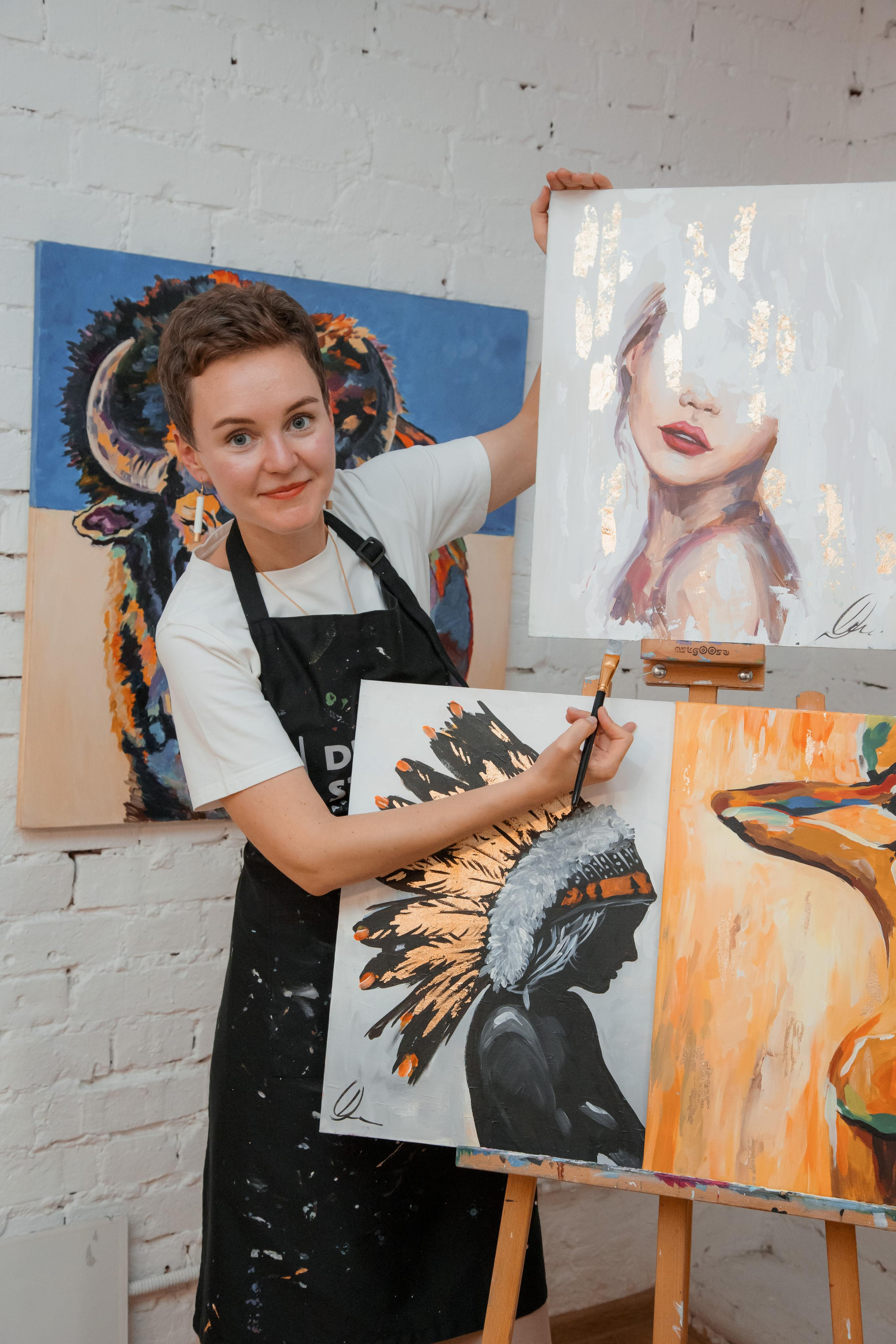 День рождения в Арт-студии. Свадебный и репортажный фотограф (Москва, Королев и другие)