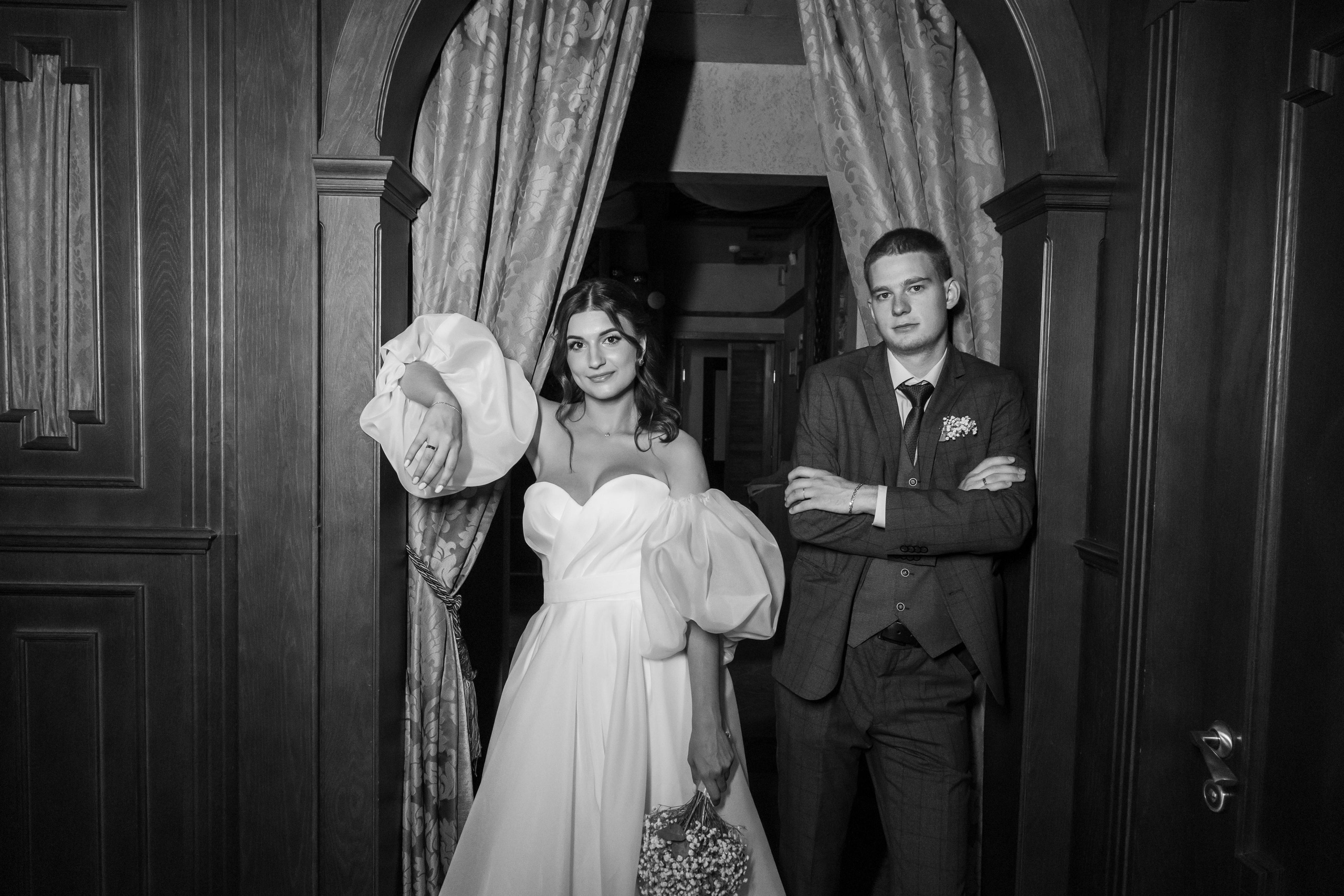 Яна и Дмитрий, Дворянское гнездо, ЗАГС г. Королев. Свадебный и репортажный фотограф (Москва, Королев и другие)