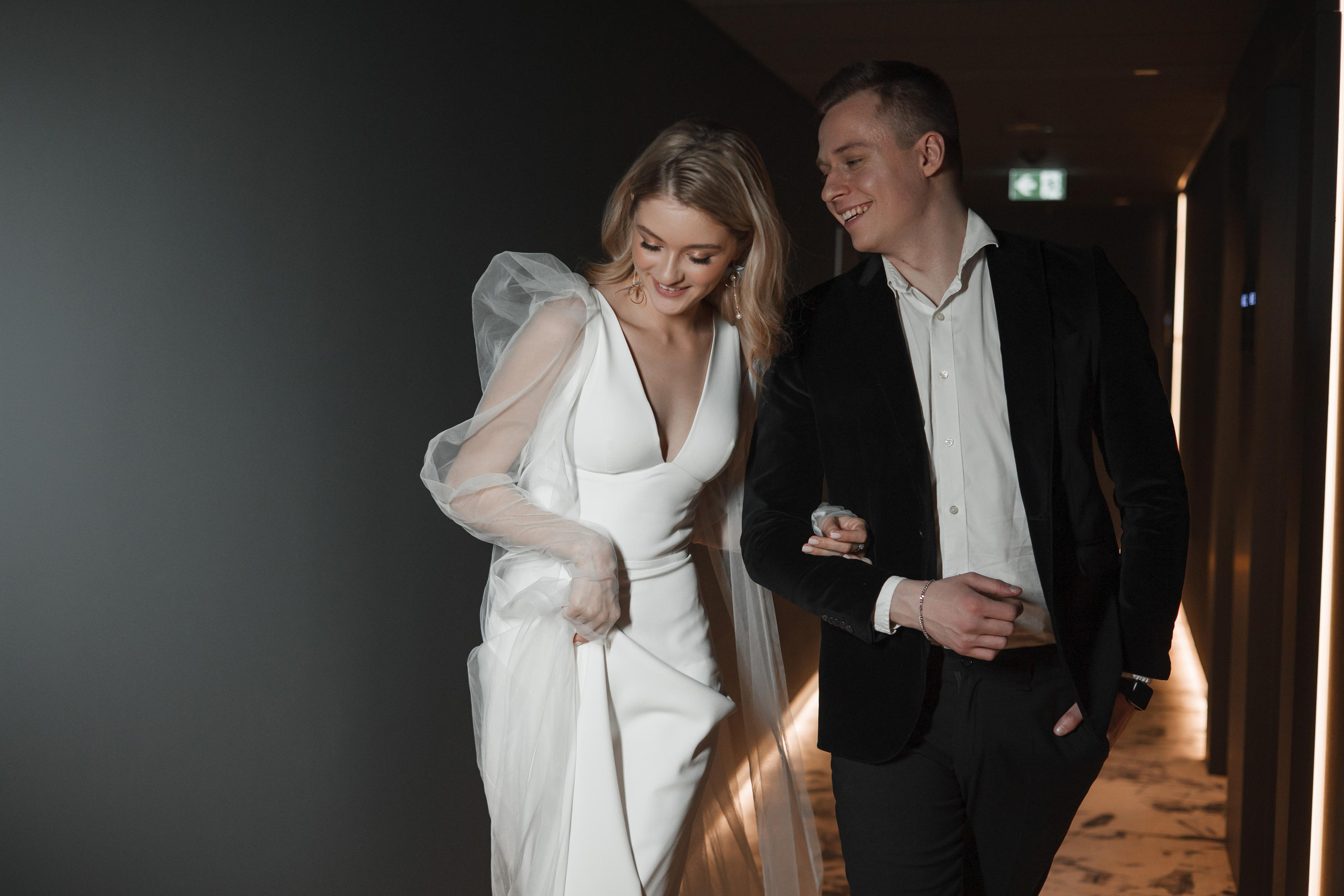 Свадебная фотосессия в отеле Movenpick. Свадебный и репортажный фотограф (Москва, Королев и другие)