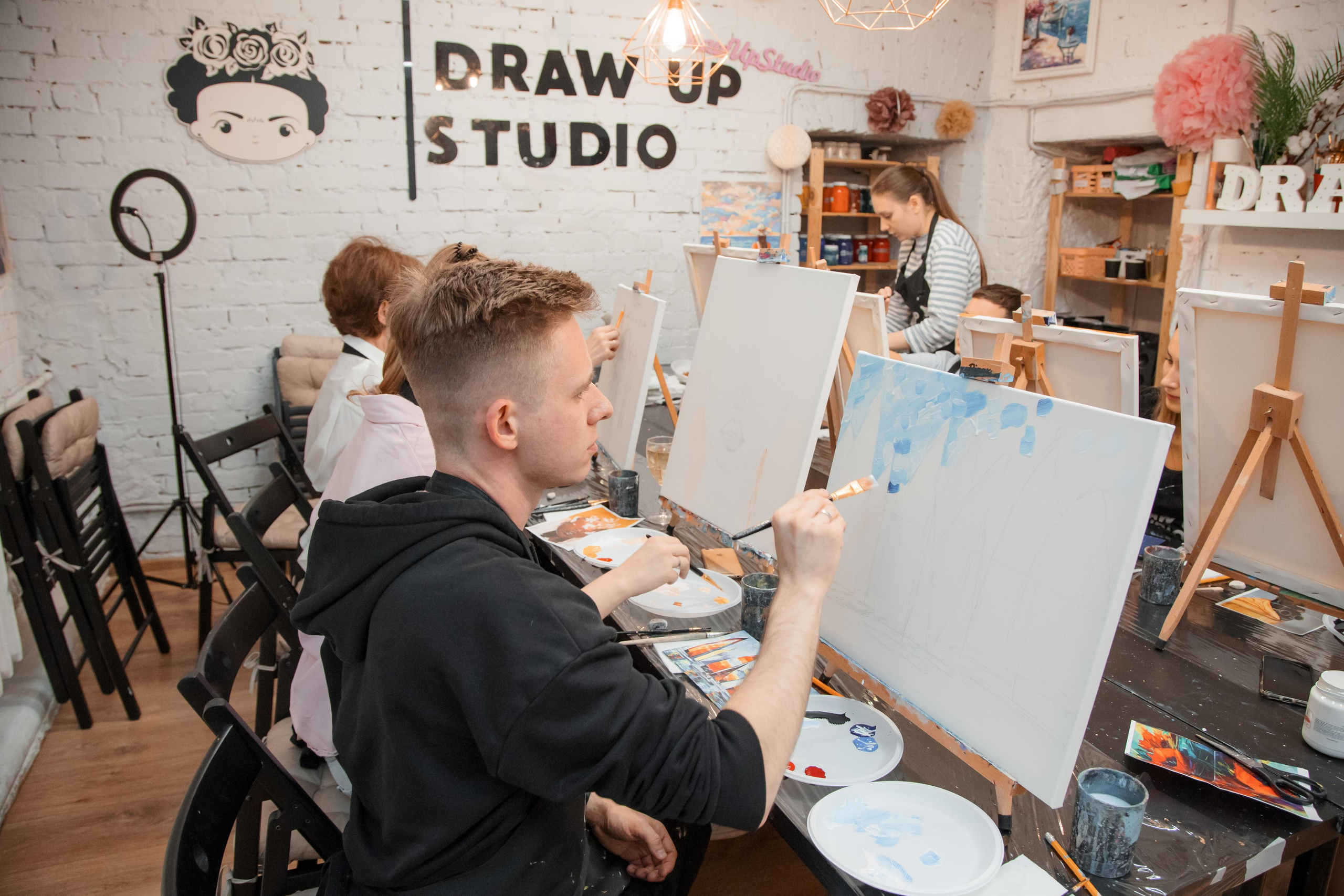 День рождения в Арт-студии. Свадебный и репортажный фотограф (Москва, Королев и другие)