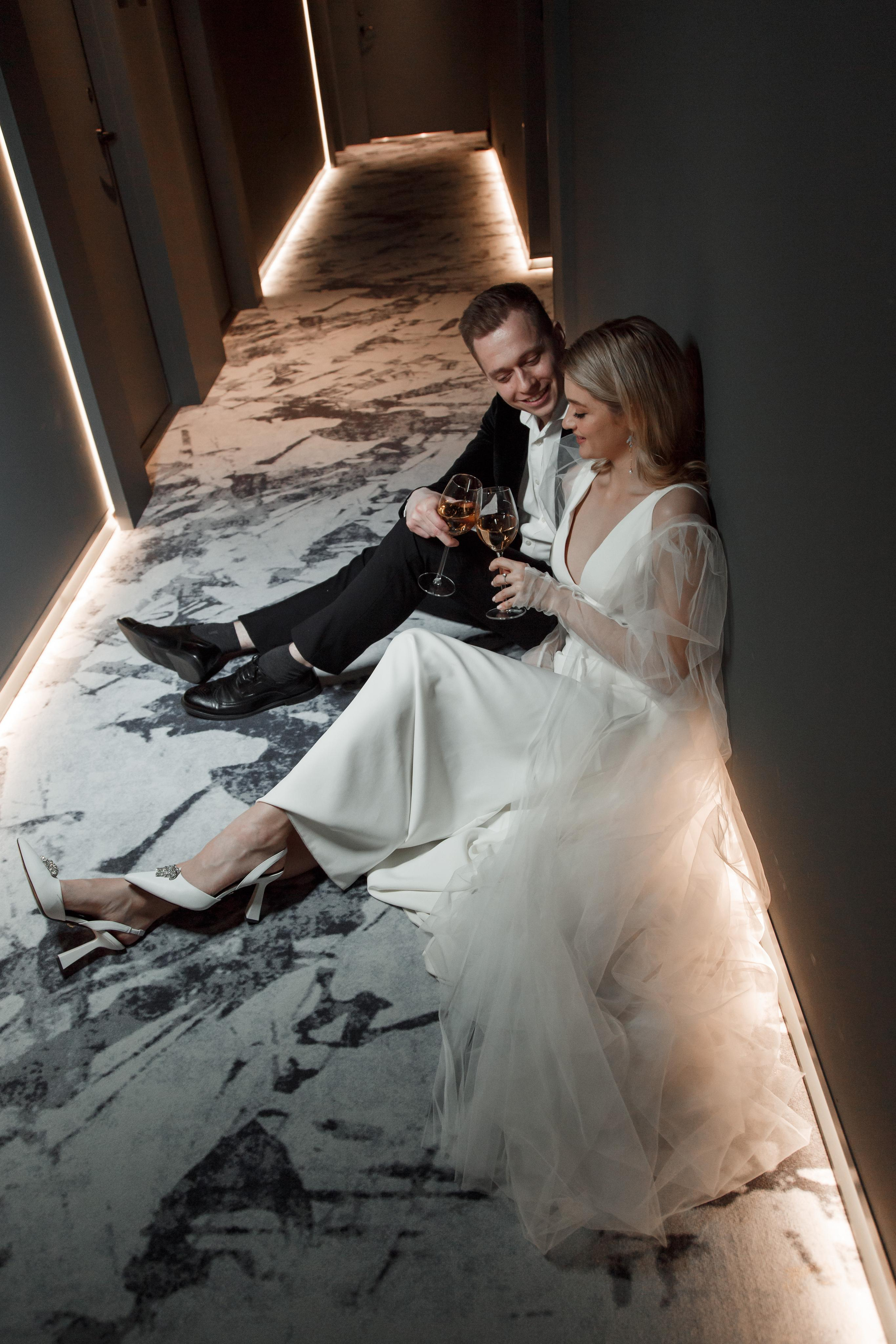 Свадебная фотосессия в отеле Movenpick. Свадебный и репортажный фотограф (Москва, Королев и другие)