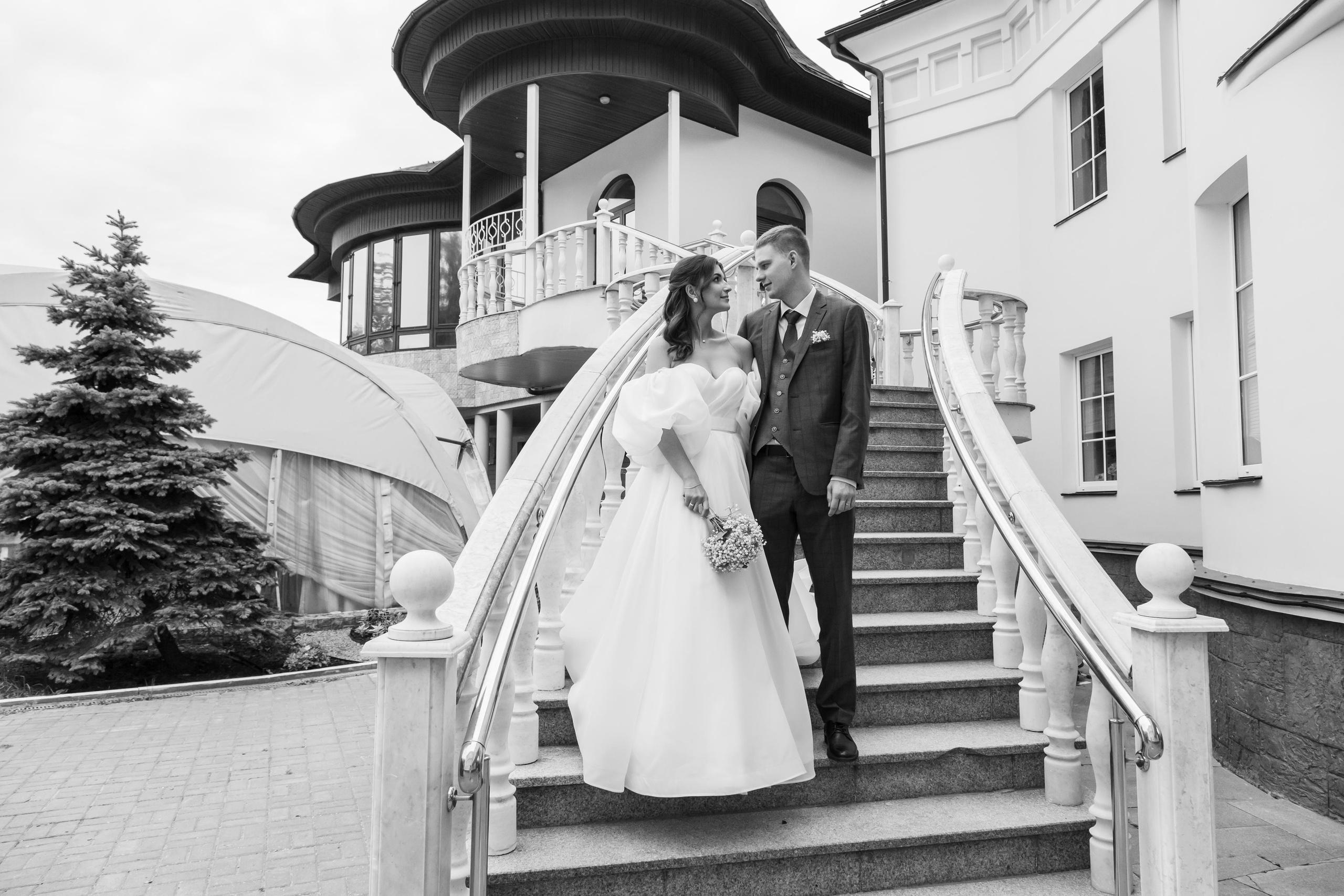 Яна и Дмитрий, Дворянское гнездо, ЗАГС г. Королев. Свадебный и репортажный фотограф (Москва, Королев и другие)