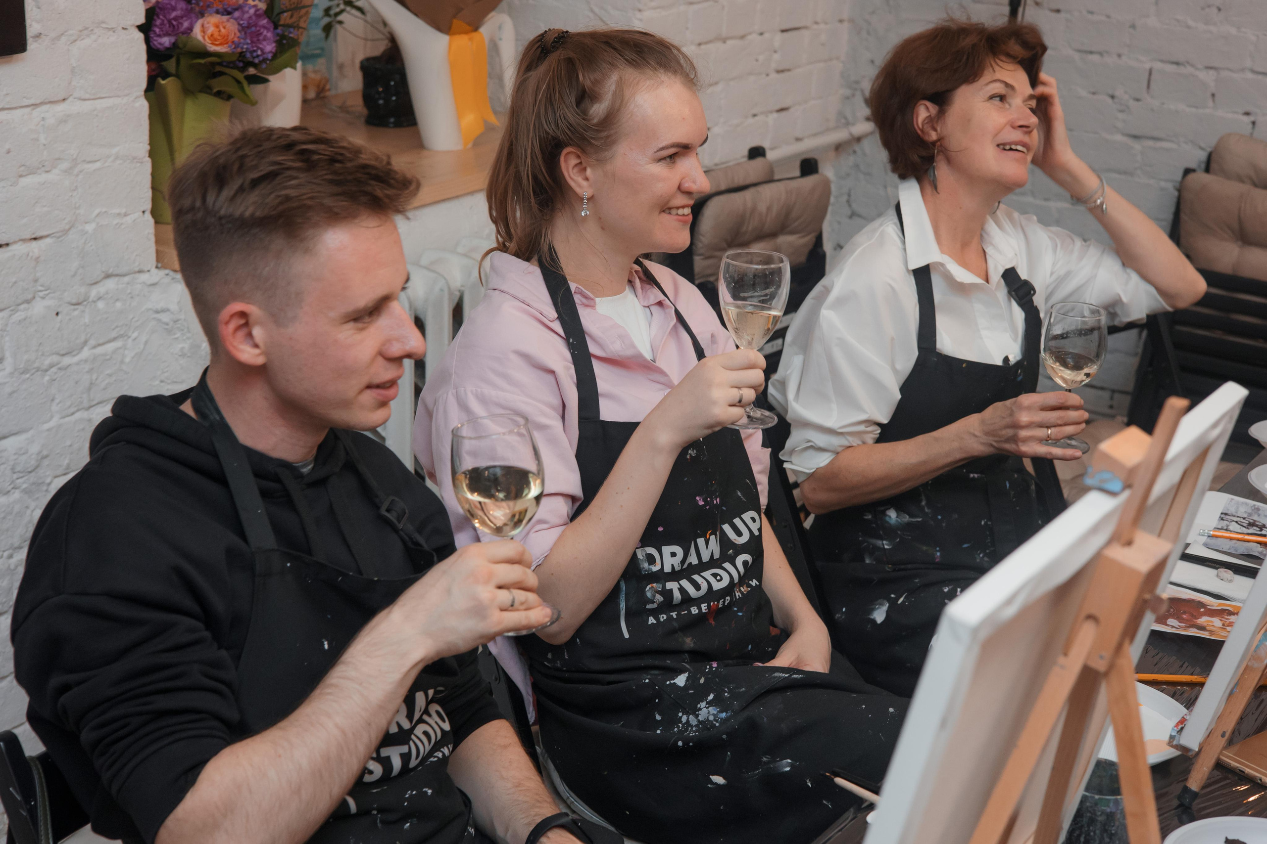 День рождения в Арт-студии. Свадебный и репортажный фотограф (Москва, Королев и другие)