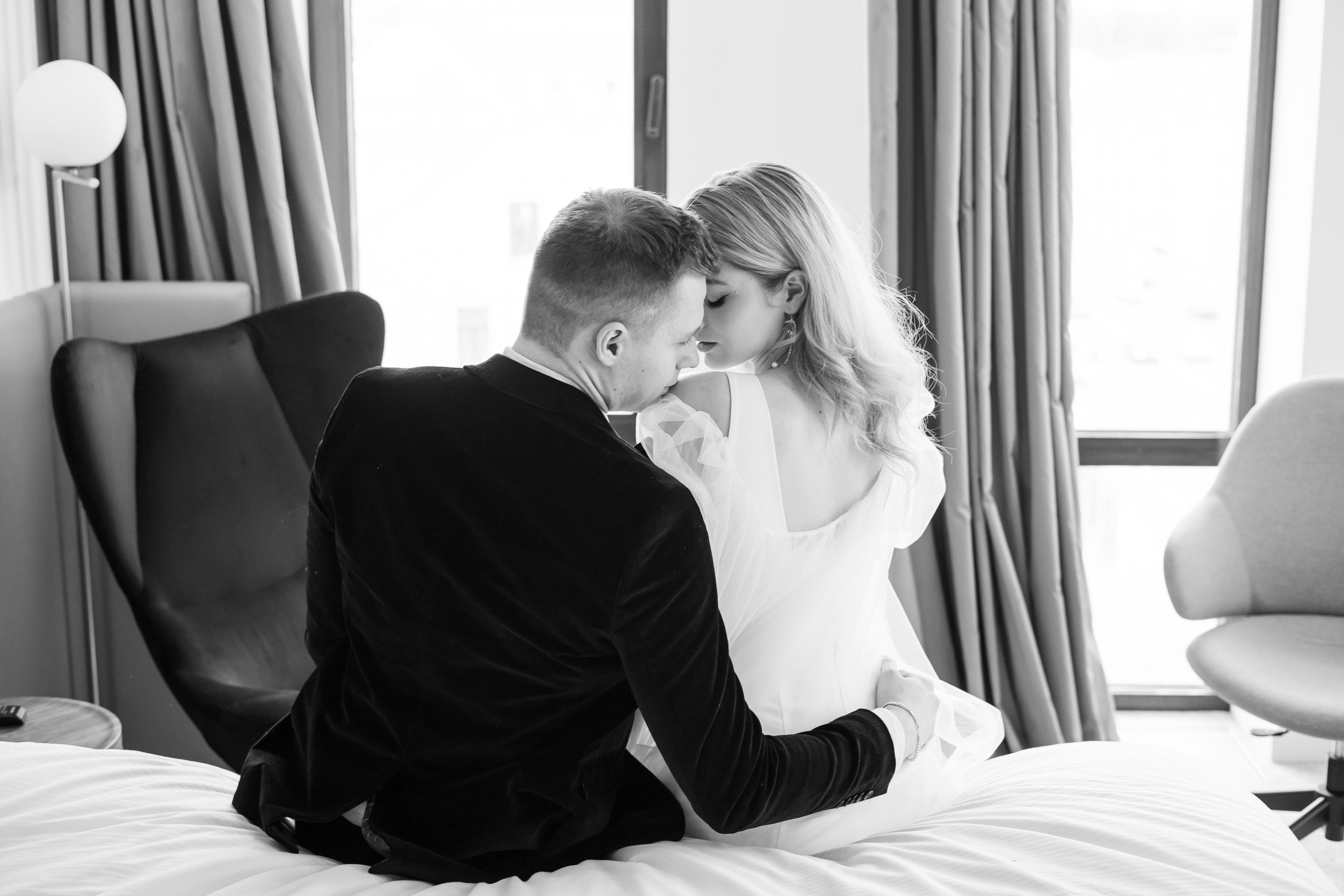 Свадебная фотосессия в отеле Movenpick. Свадебный и репортажный фотограф (Москва, Королев и другие)