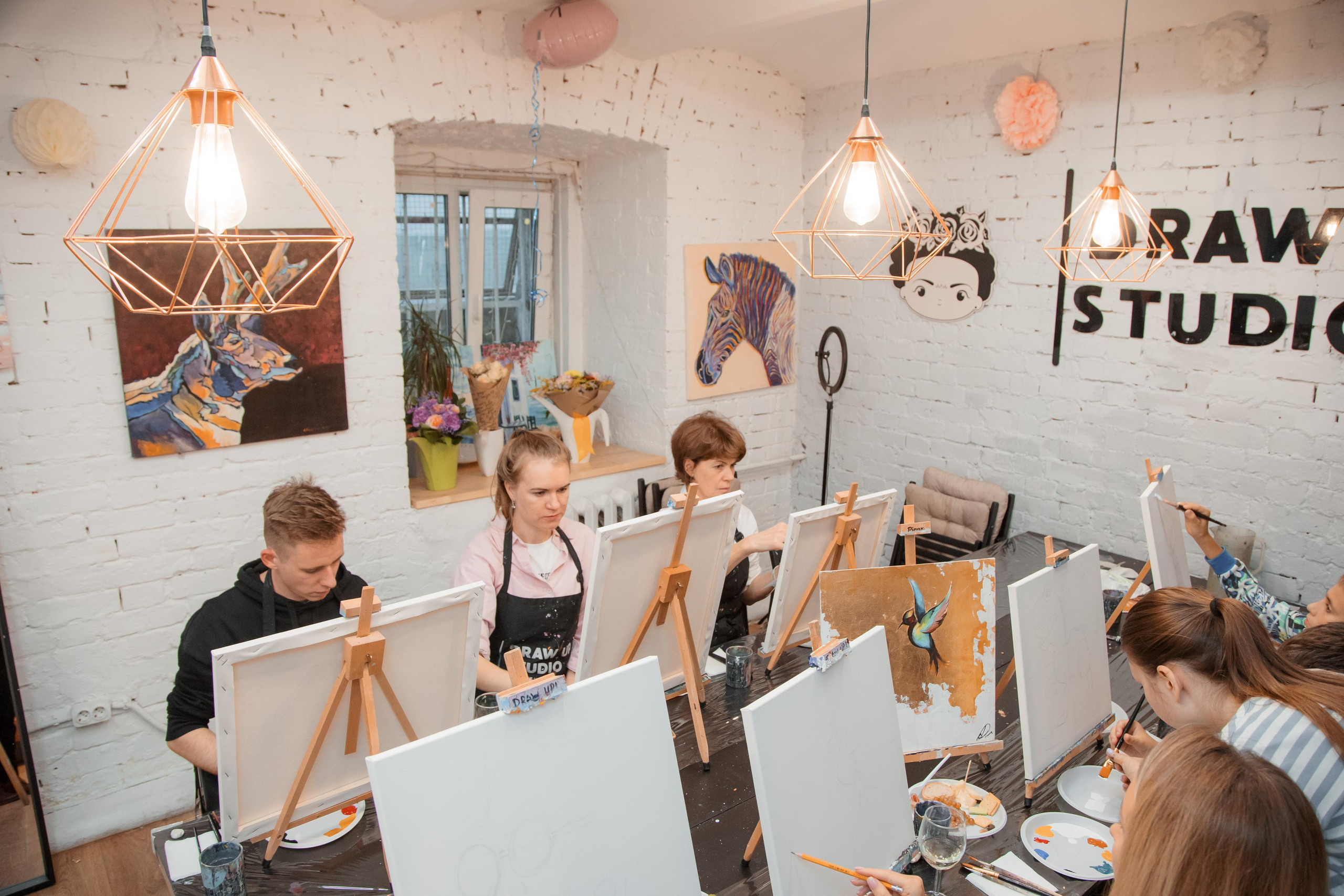 День рождения в Арт-студии. Свадебный и репортажный фотограф (Москва, Королев и другие)