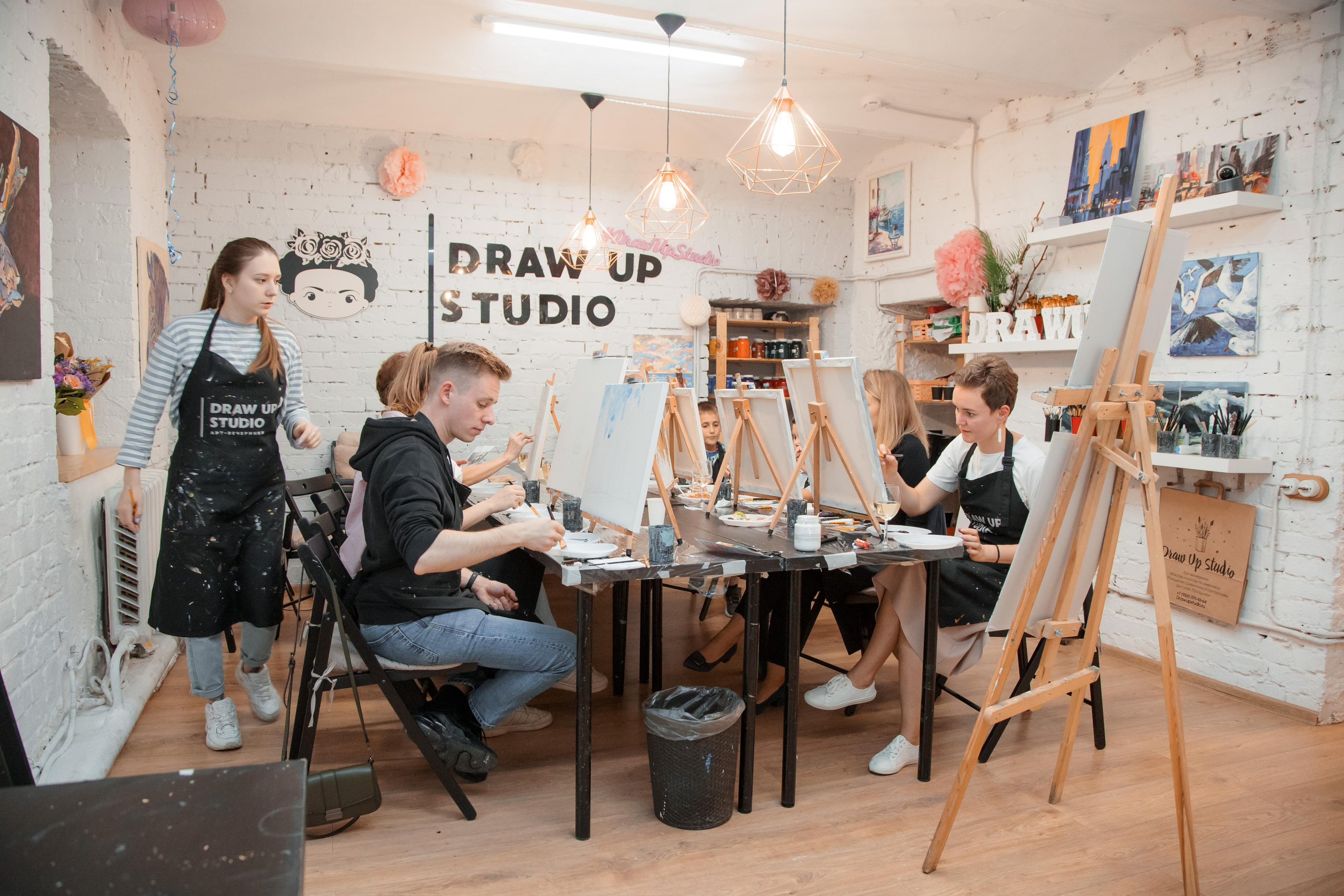 День рождения в Арт-студии. Свадебный и репортажный фотограф (Москва, Королев и другие)