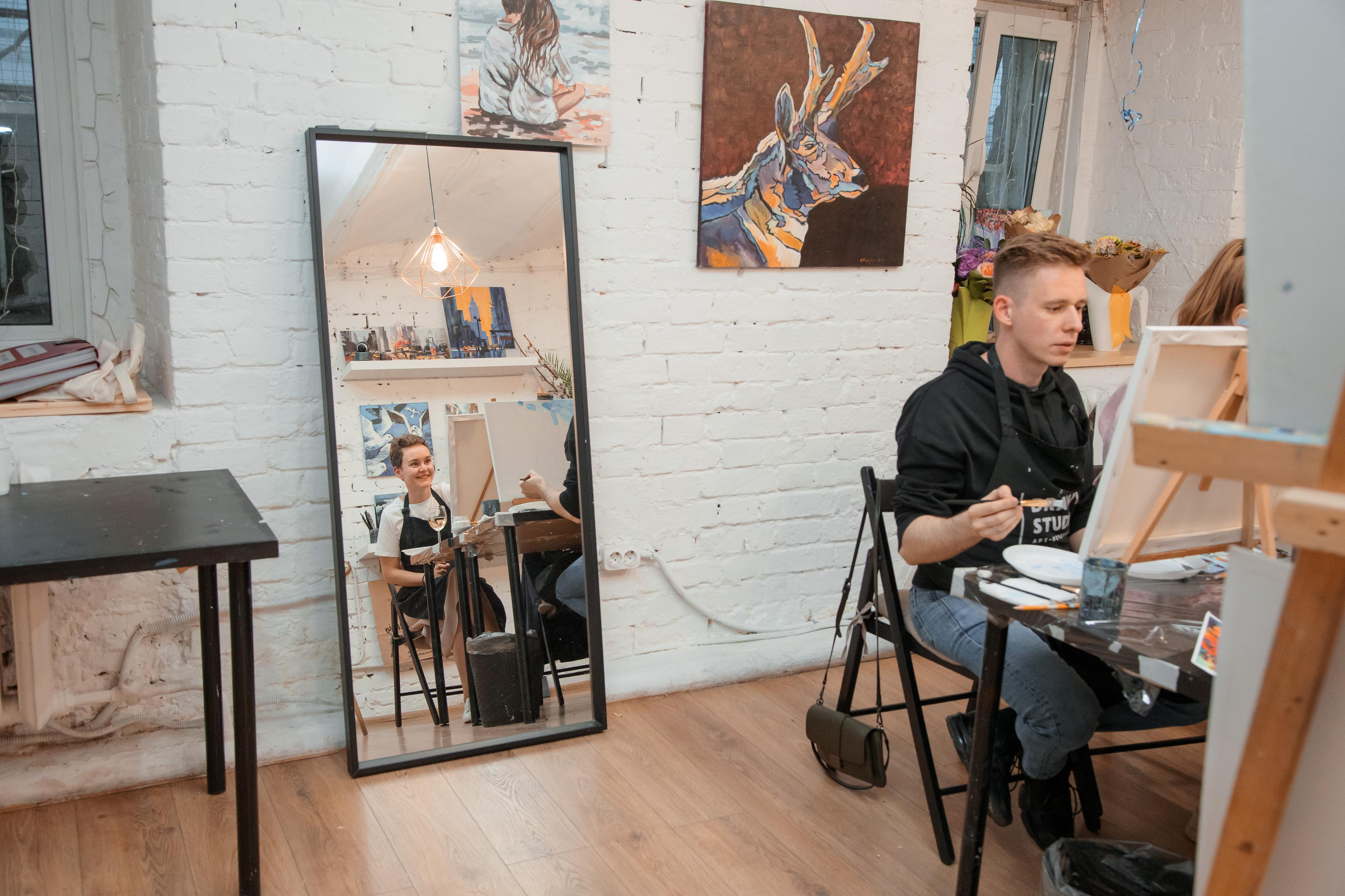 День рождения в Арт-студии. Свадебный и репортажный фотограф (Москва, Королев и другие)