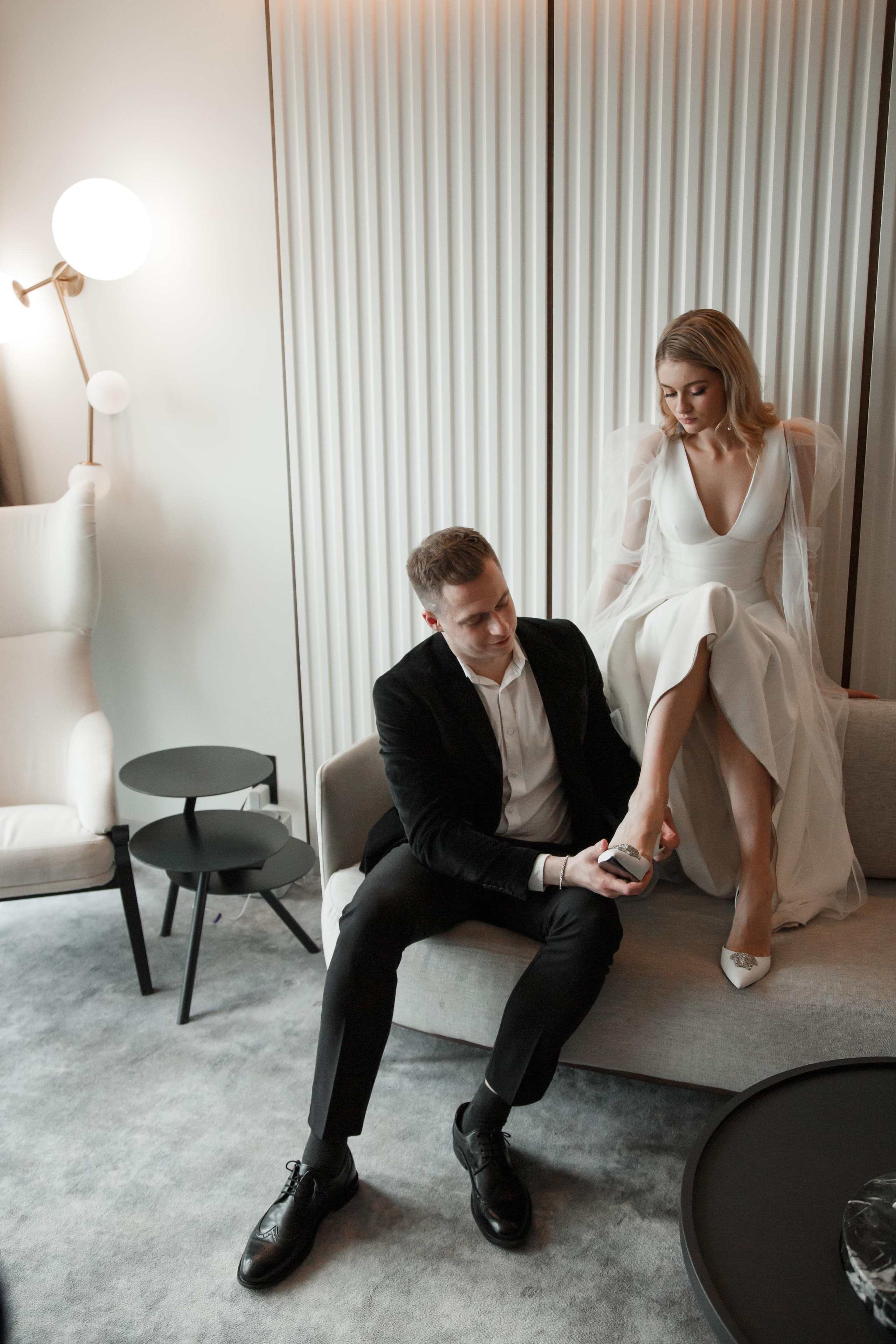 Свадебная фотосессия в отеле Movenpick. Свадебный и репортажный фотограф (Москва, Королев и другие)