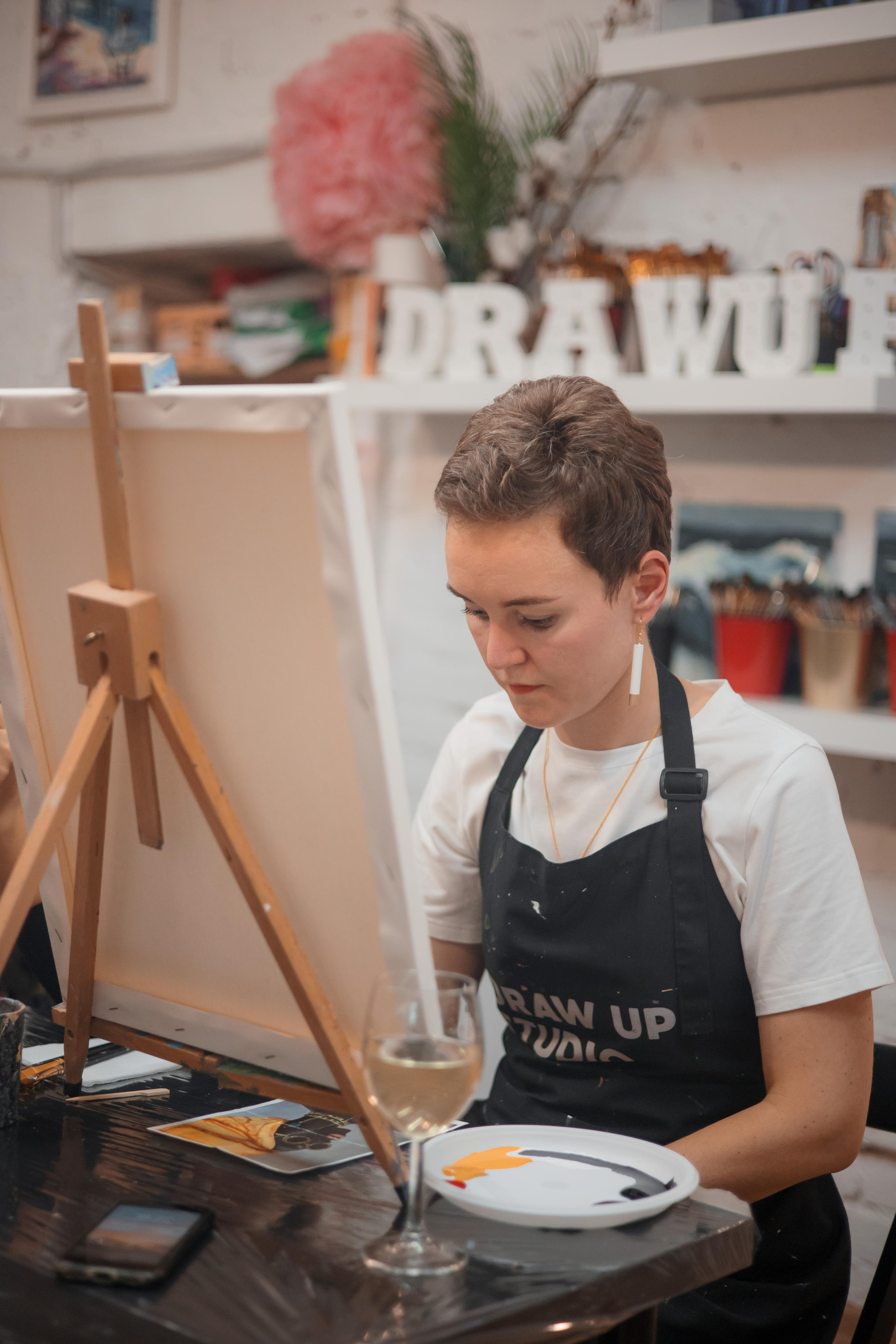 День рождения в Арт-студии. Свадебный и репортажный фотограф (Москва, Королев и другие)