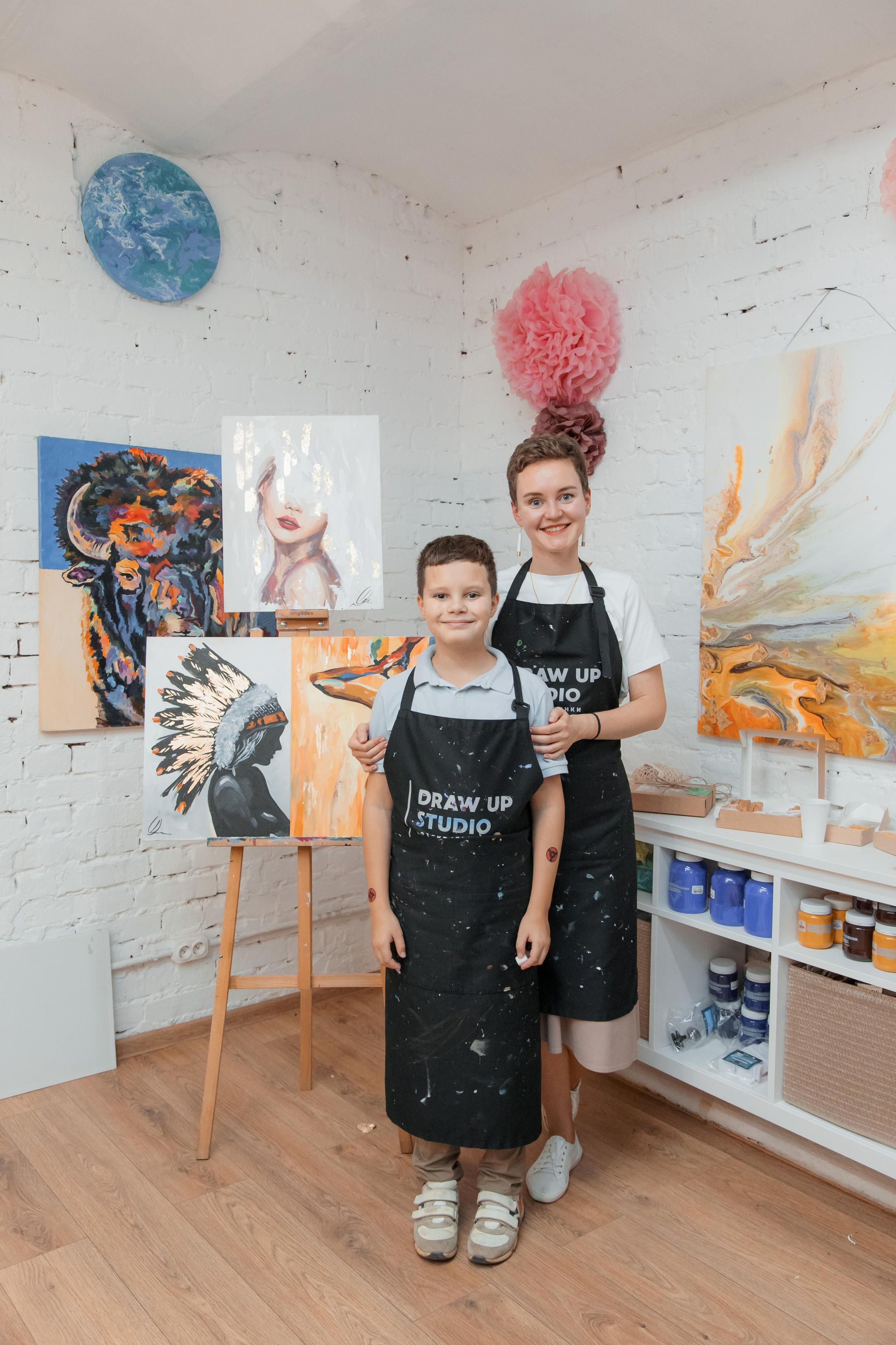 День рождения в Арт-студии. Свадебный и репортажный фотограф (Москва, Королев и другие)