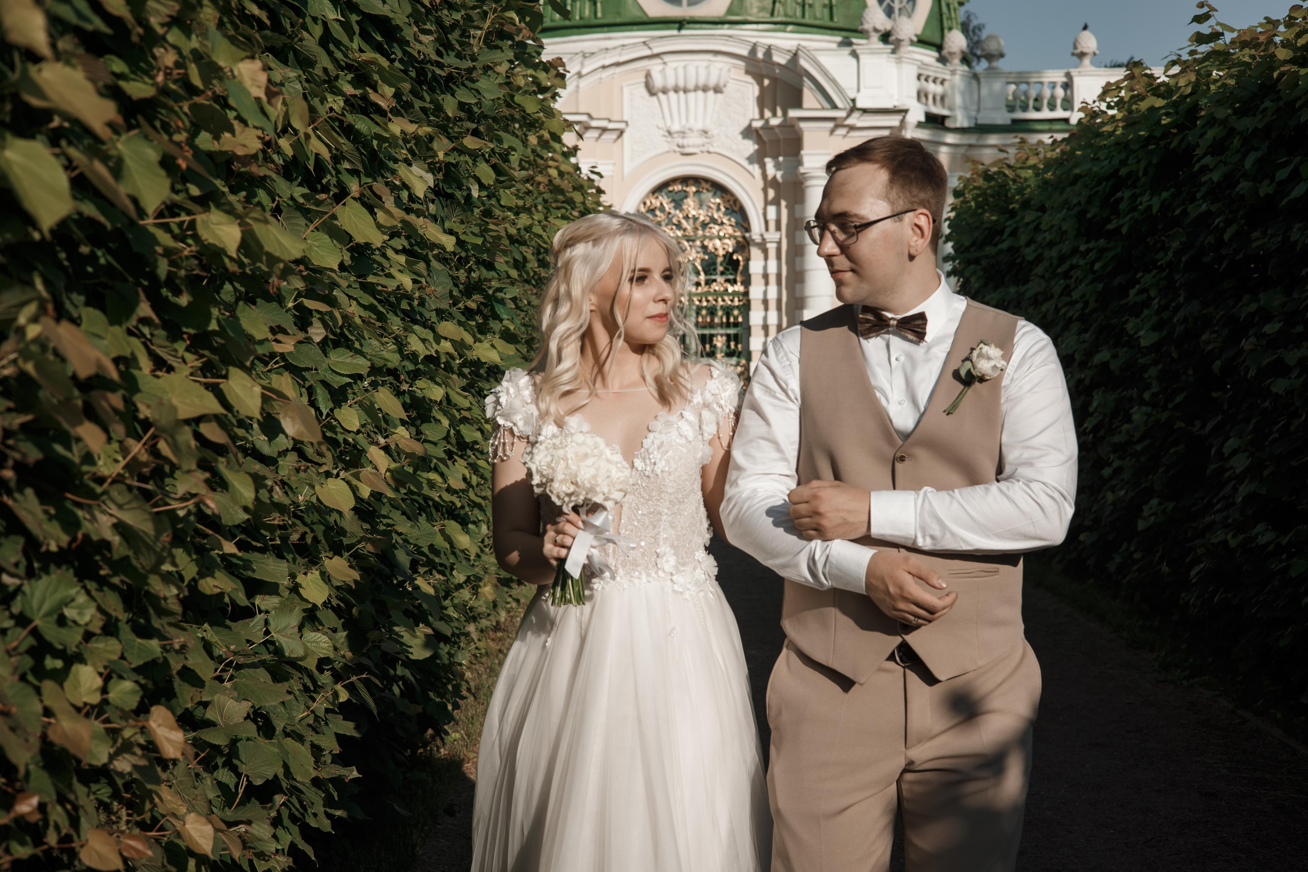 Виктория и Даниил, Железнодорожный + Кусково. Свадебный и репортажный фотограф (Москва, Королев и другие)