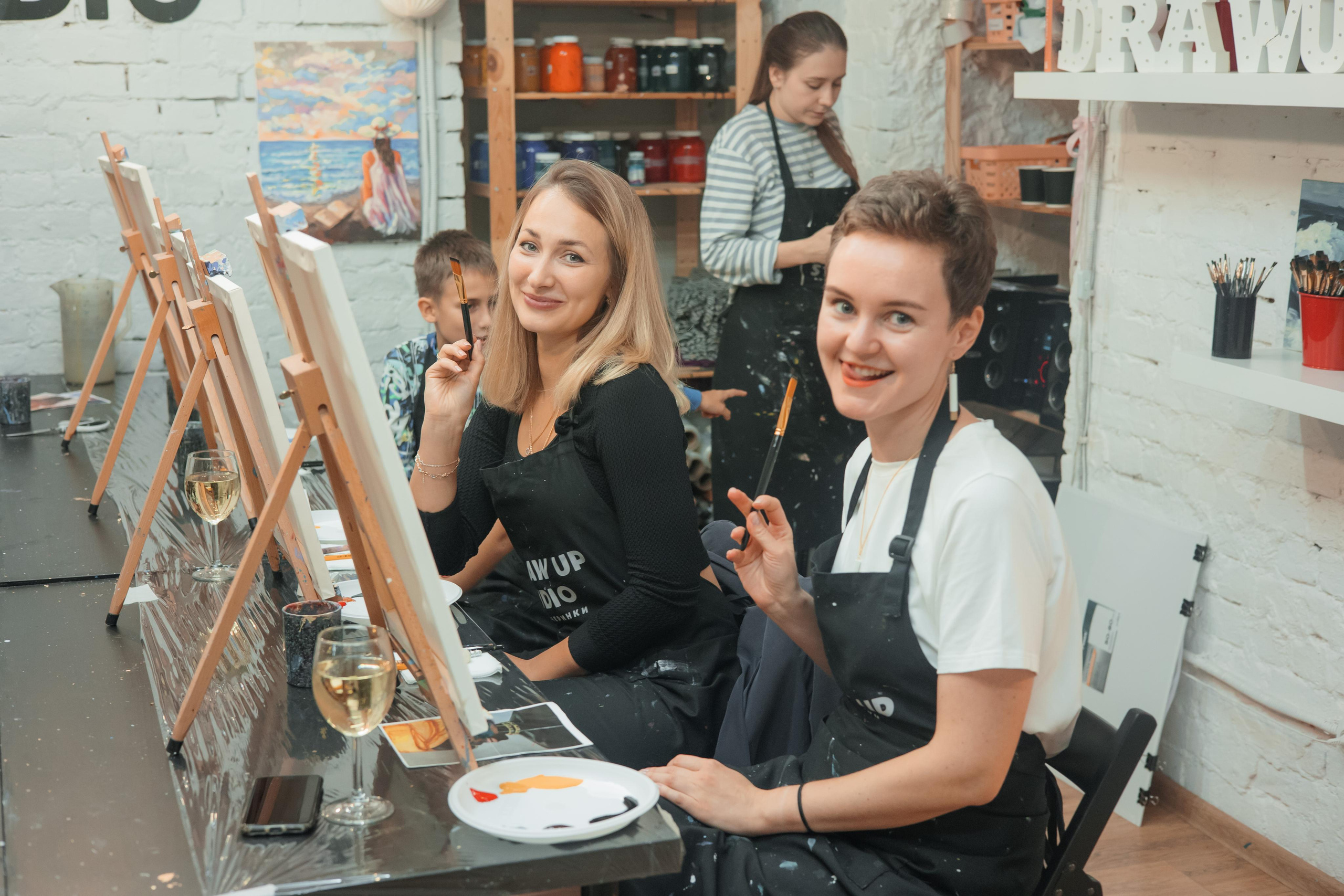 День рождения в Арт-студии. Свадебный и репортажный фотограф (Москва, Королев и другие)