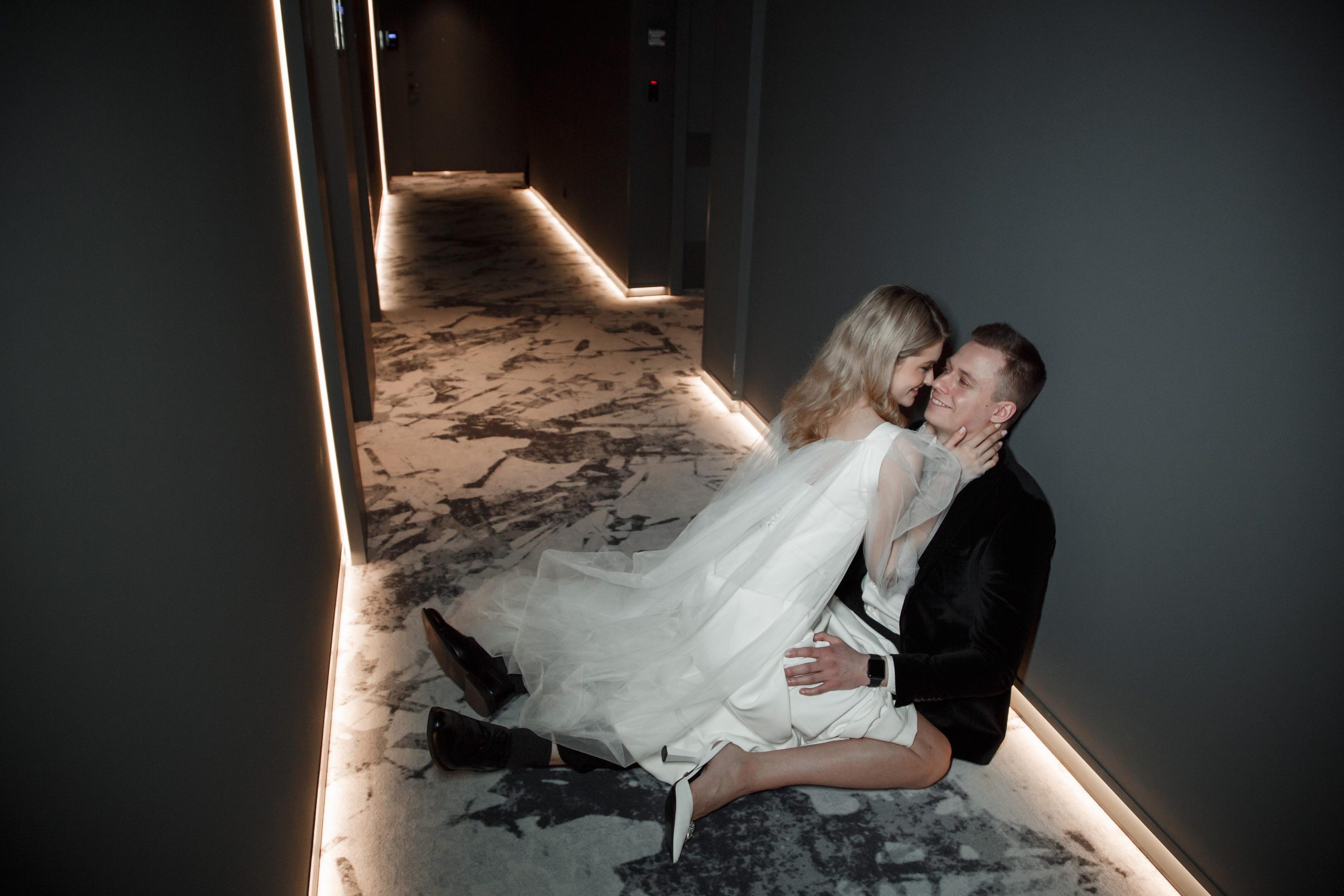 Свадебная фотосессия в отеле Movenpick. Свадебный и репортажный фотограф (Москва, Королев и другие)