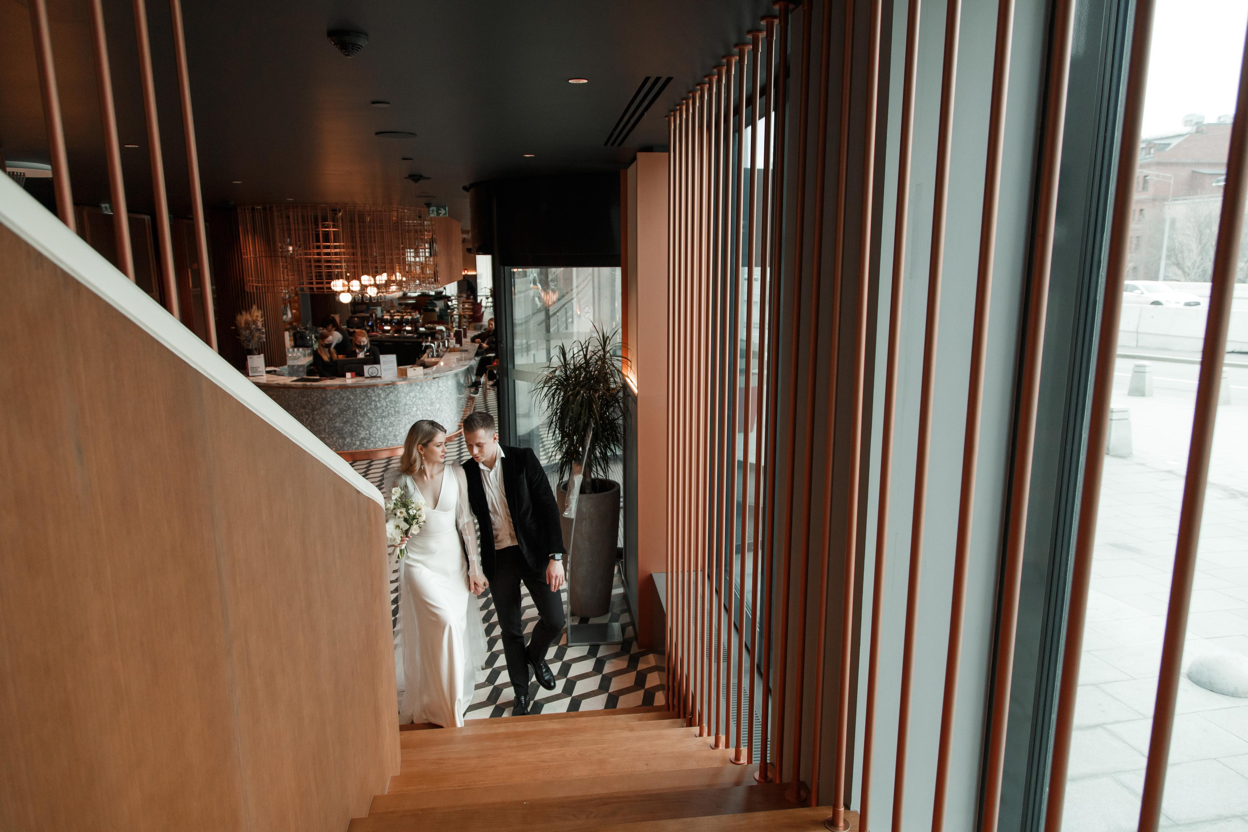 Свадебная фотосессия в отеле Movenpick. Свадебный и репортажный фотограф (Москва, Королев и другие)