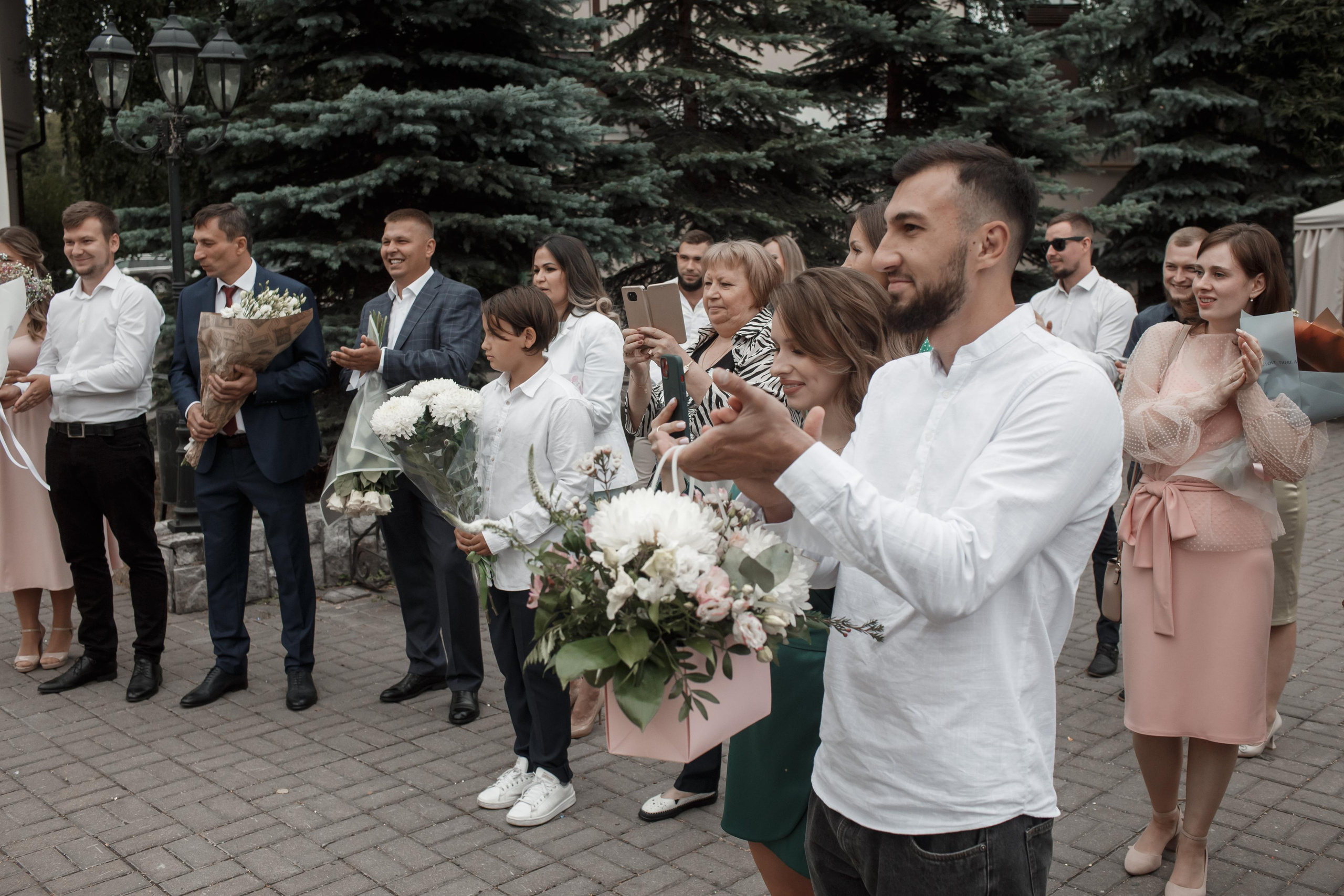 Яна и Дмитрий, Дворянское гнездо, ЗАГС г. Королев. Свадебный и репортажный фотограф (Москва, Королев и другие)