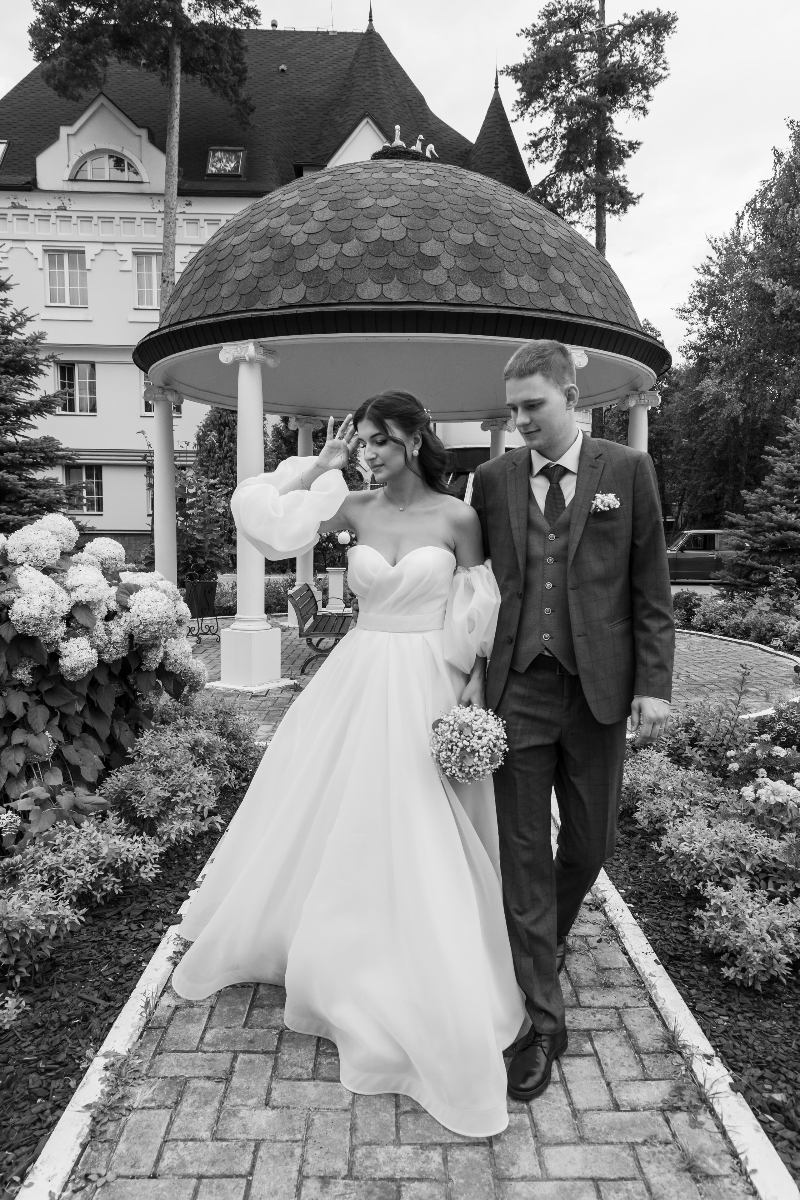 Яна и Дмитрий, Дворянское гнездо, ЗАГС г. Королев. Свадебный и репортажный фотограф (Москва, Королев и другие)