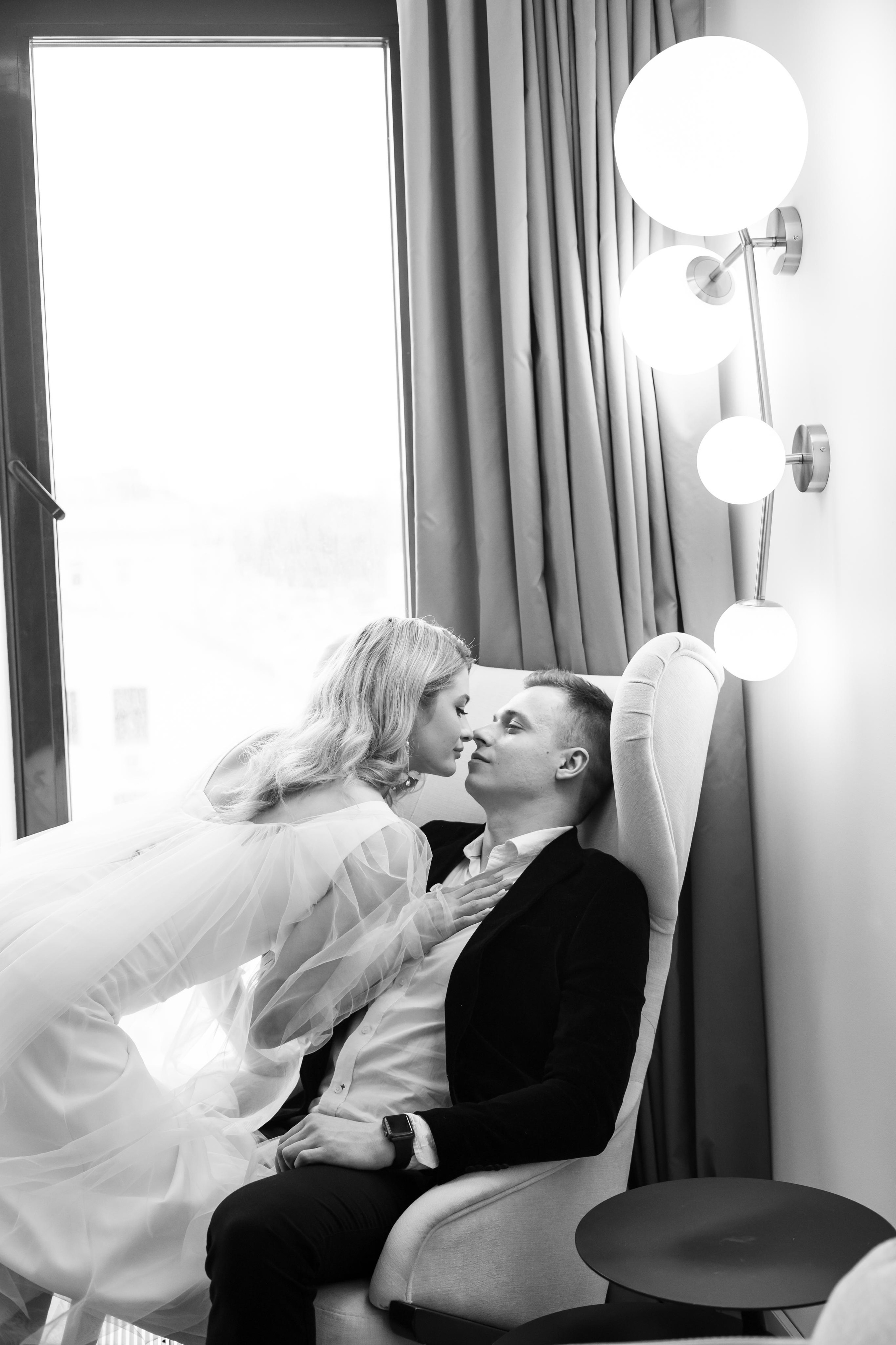 Свадебная фотосессия в отеле Movenpick. Свадебный и репортажный фотограф (Москва, Королев и другие)