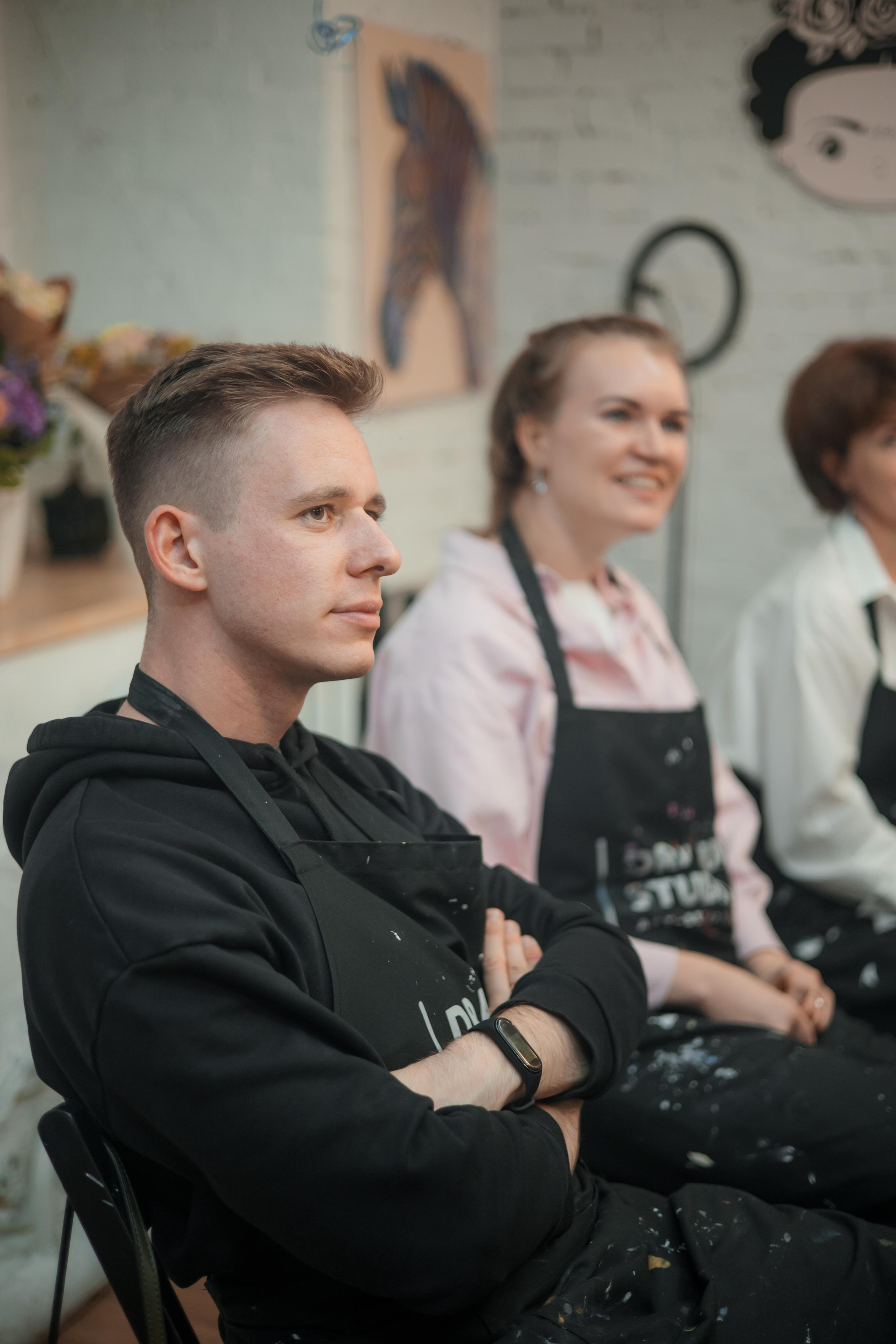 День рождения в Арт-студии. Свадебный и репортажный фотограф (Москва, Королев и другие)