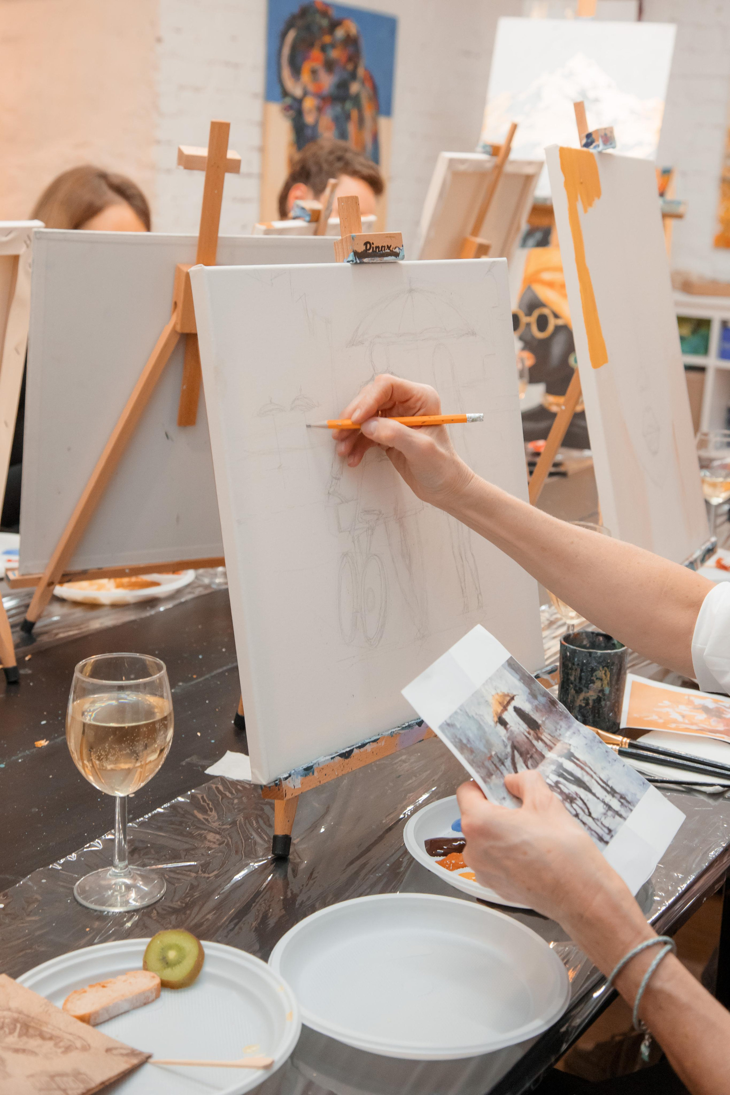 День рождения в Арт-студии. Свадебный и репортажный фотограф (Москва, Королев и другие)