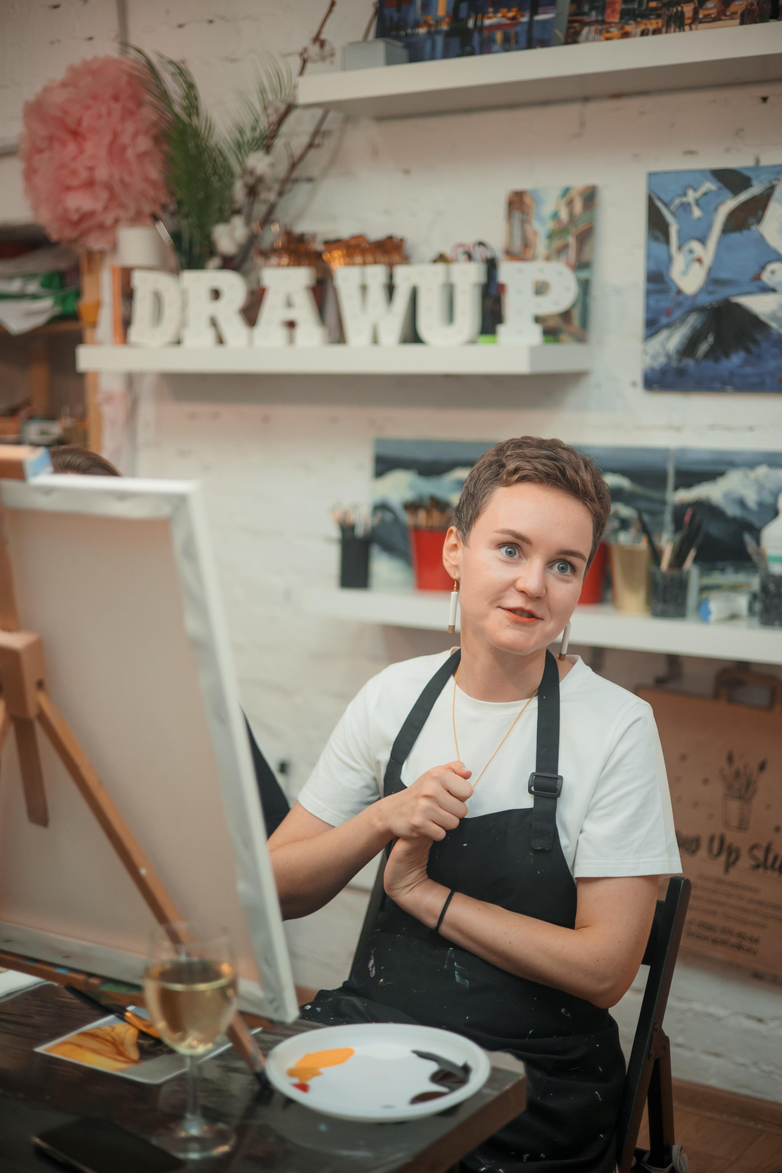 День рождения в Арт-студии. Свадебный и репортажный фотограф (Москва, Королев и другие)