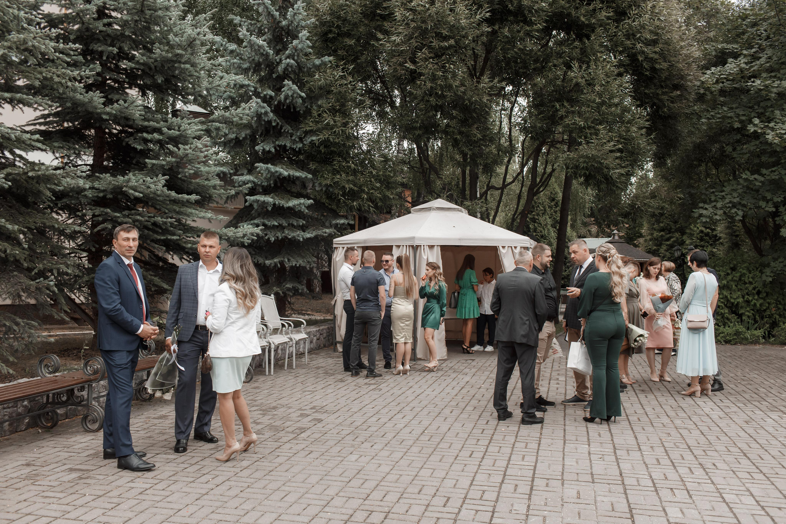 Яна и Дмитрий, Дворянское гнездо, ЗАГС г. Королев. Свадебный и репортажный фотограф (Москва, Королев и другие)