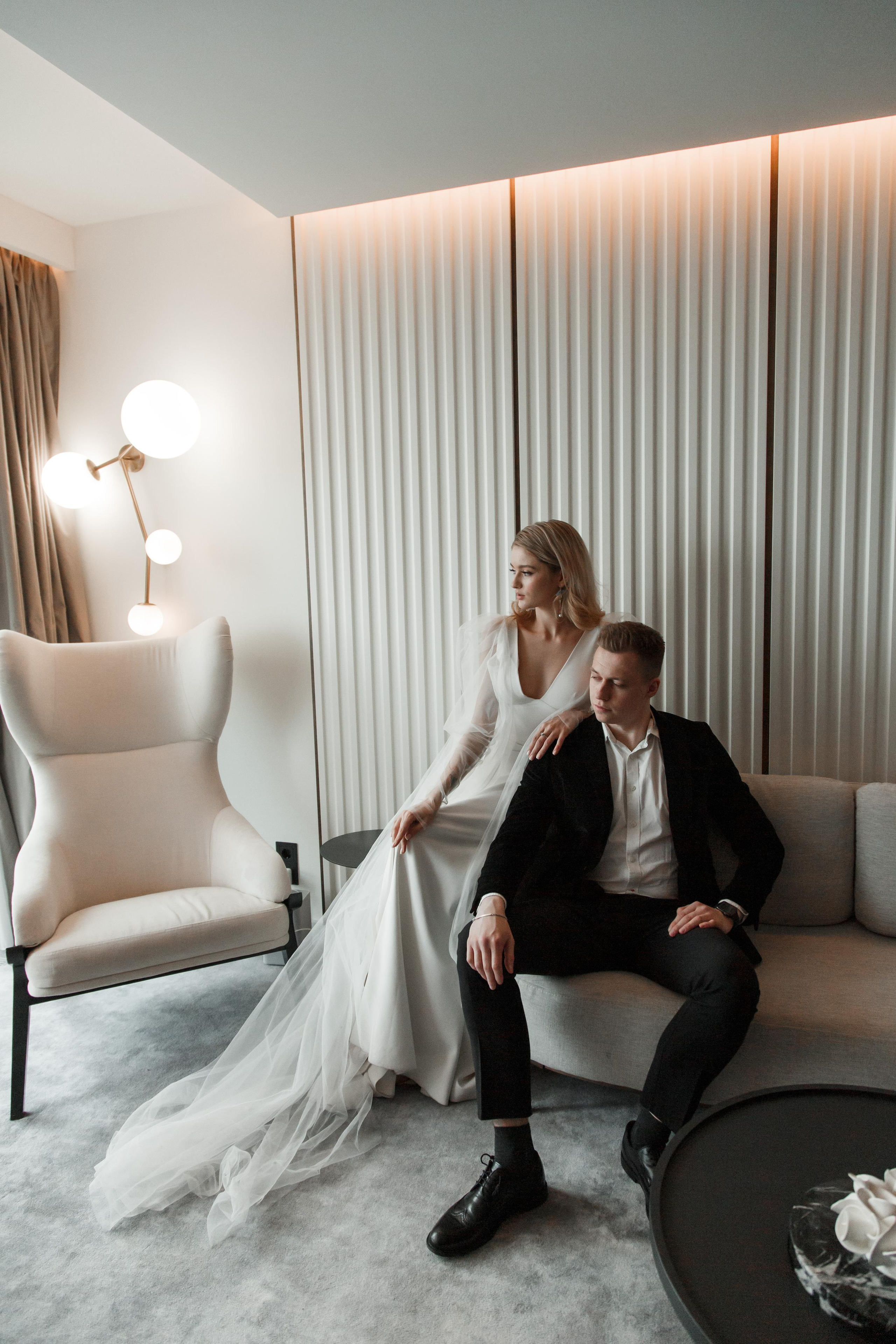 Свадебная фотосессия в отеле Movenpick. Свадебный и репортажный фотограф (Москва, Королев и другие)